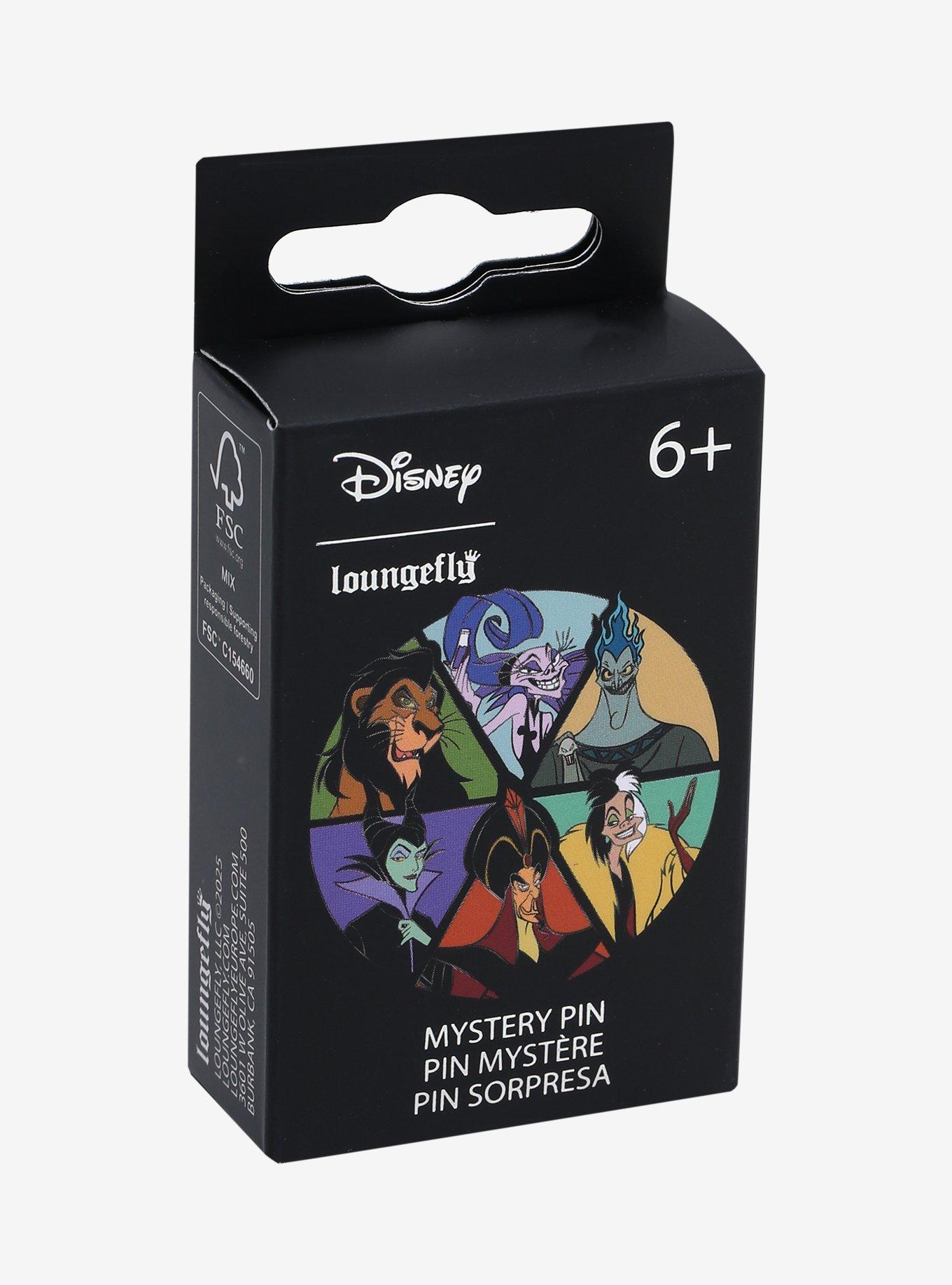 Loungefly Disney Villains Slice Blind Box Enamel Pin