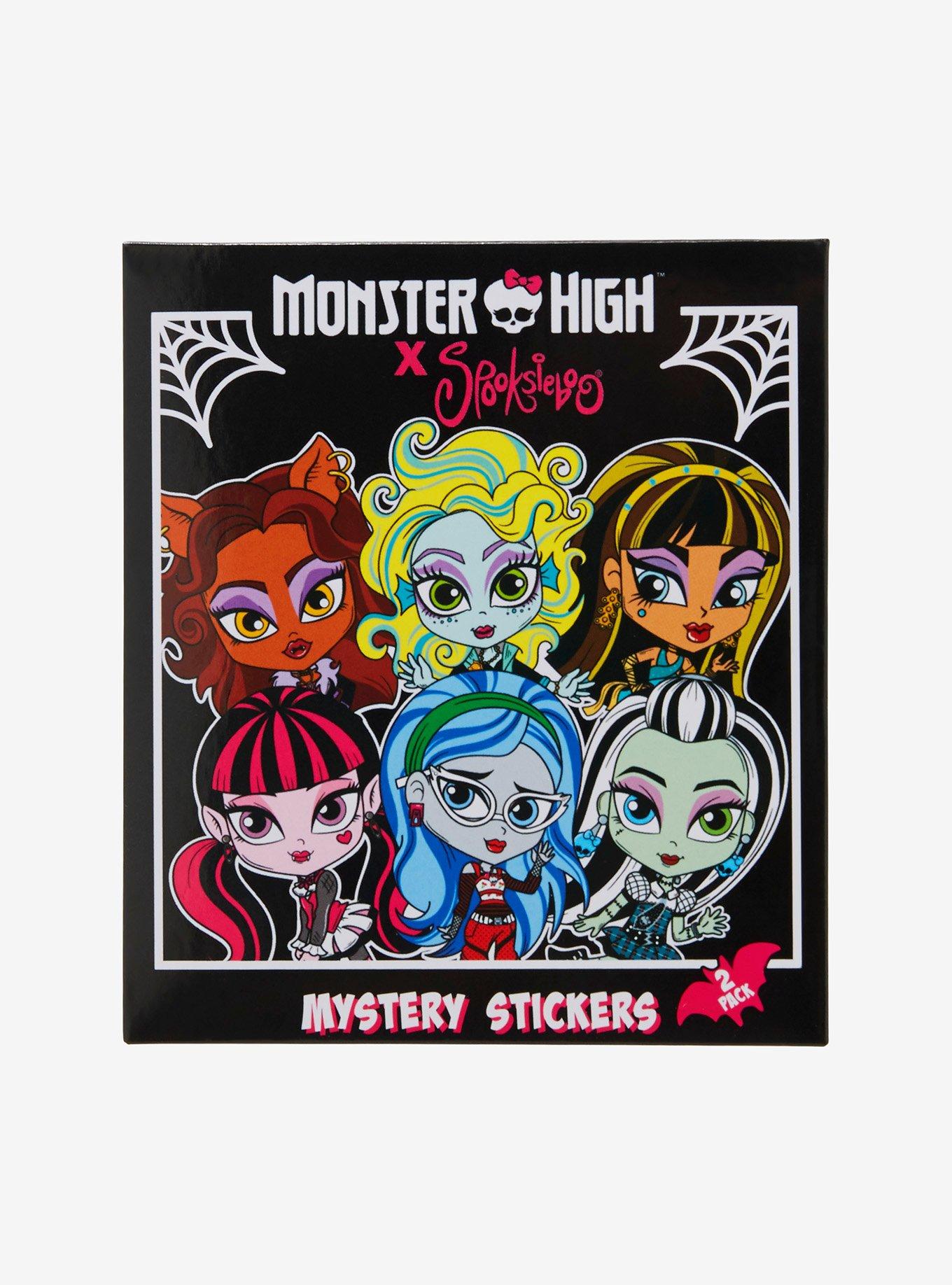 Monster High X SpooksieBoo Character Blind Box Sticker Pack, , hi-res