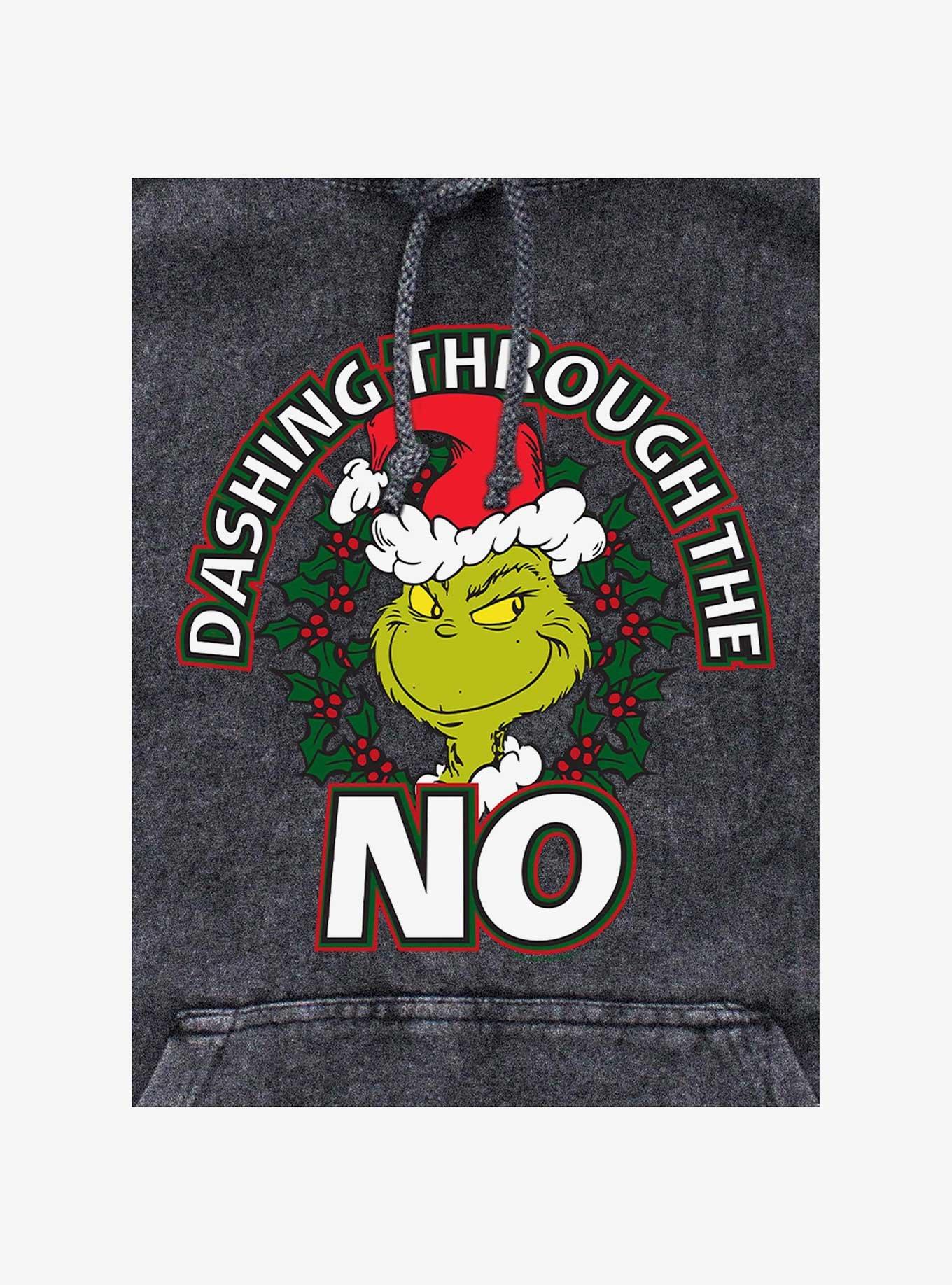 Dr. Seuss Grinch Dashing Through The No Mineral Wash Hoodie, , hi-res