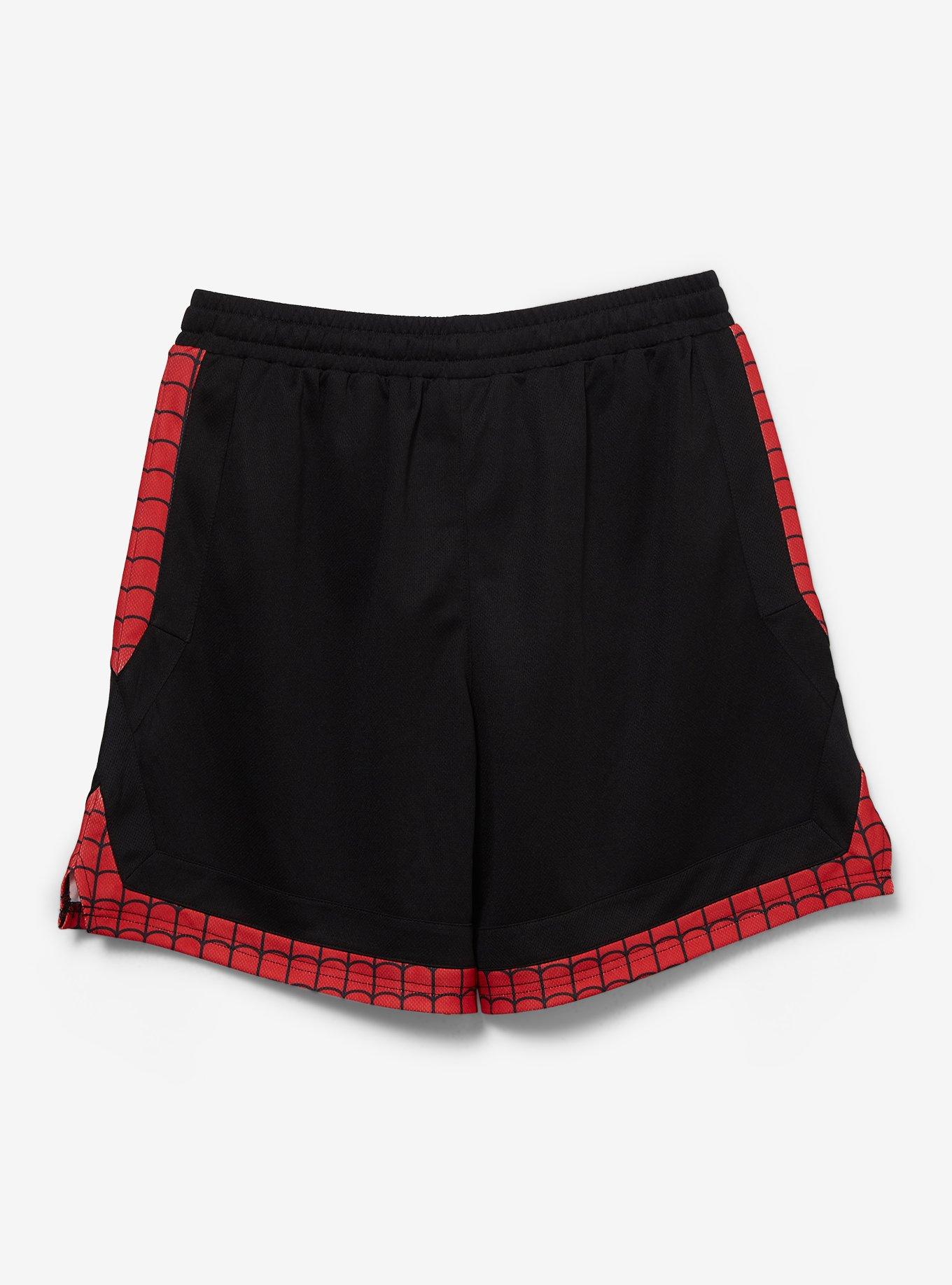 Marvel Spider-Man Contrast Mesh Shorts — BoxLunch Exclusive