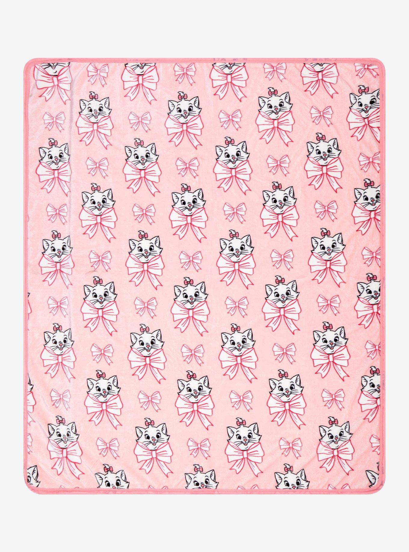 Disney The Aristocats Marie Teacup Reversible Throw Blanket, , hi-res