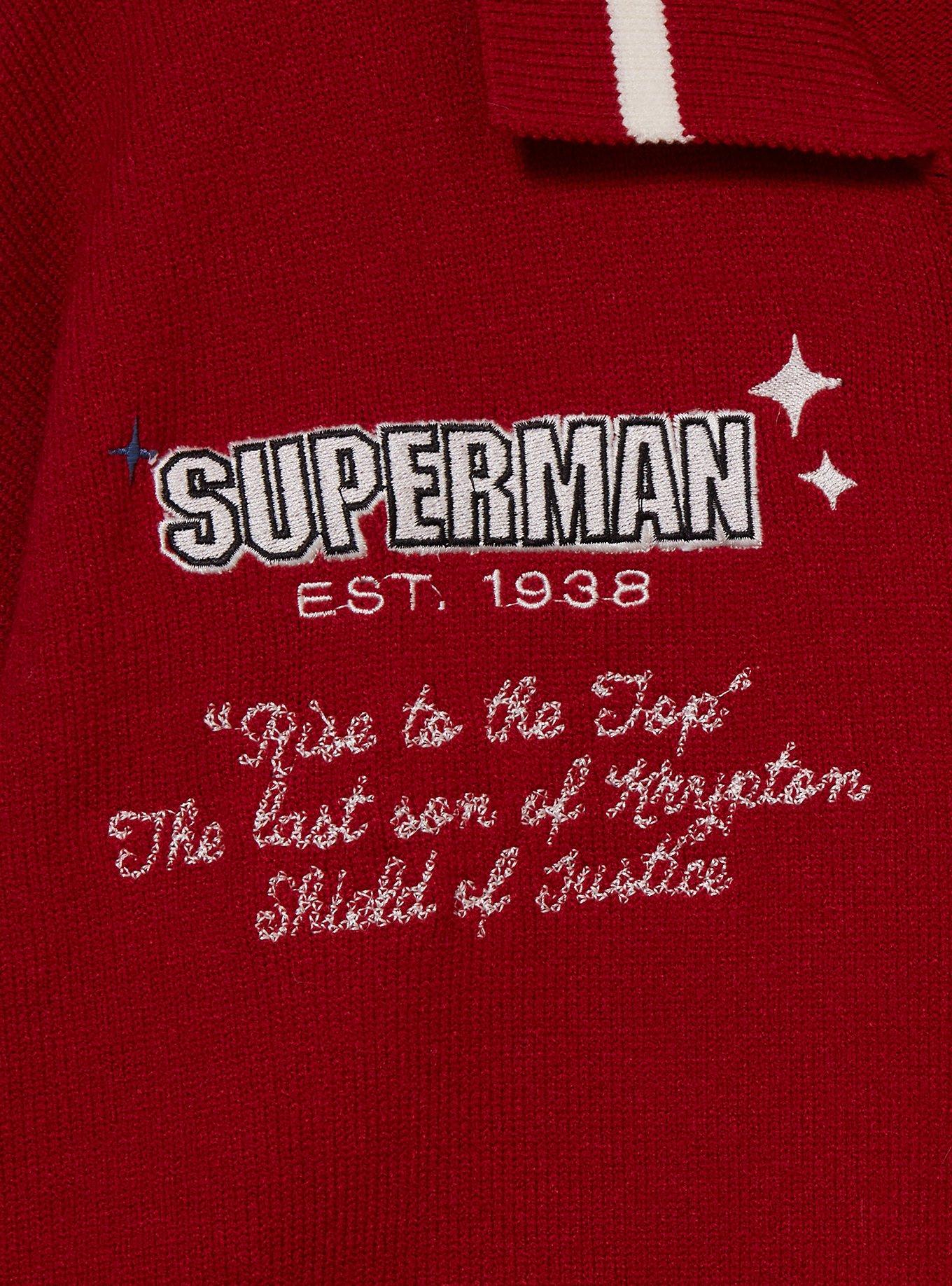 DC Comics Superman Icon Patches Cardigan, , hi-res