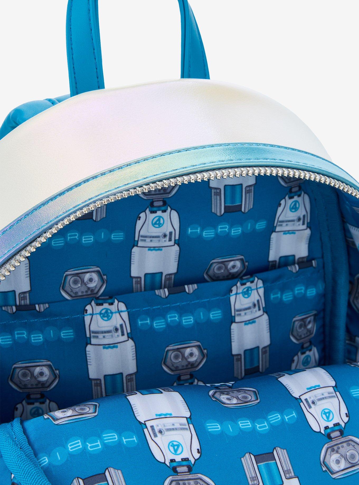 Loungefly Marvel The Fantastic Four: First Steps H.E.R.B.I.E. Mini Backpack, , alternate