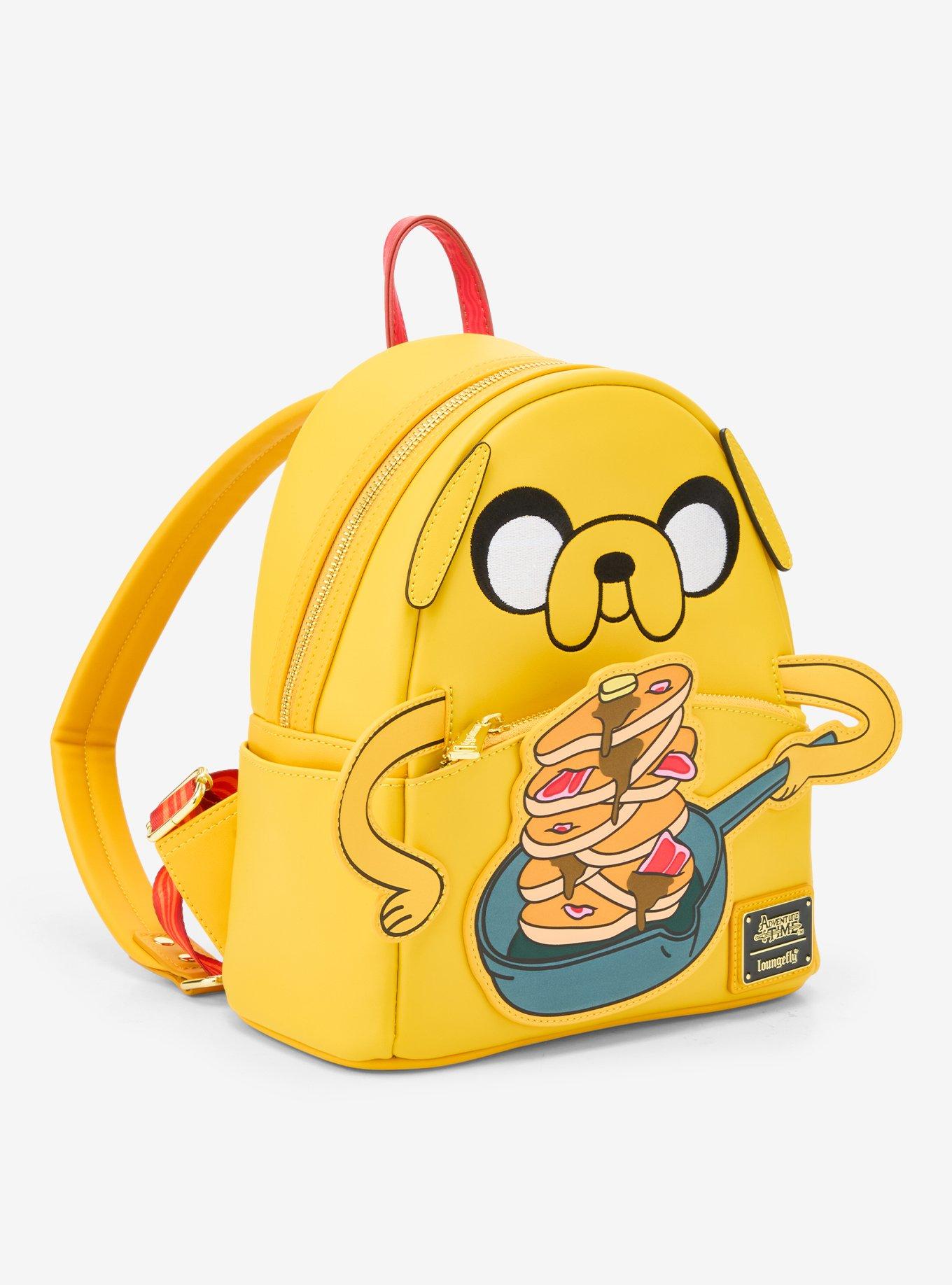 Loungefly Adventure Time Jake Bacon Pancakes Mini Backpack, , hi-res