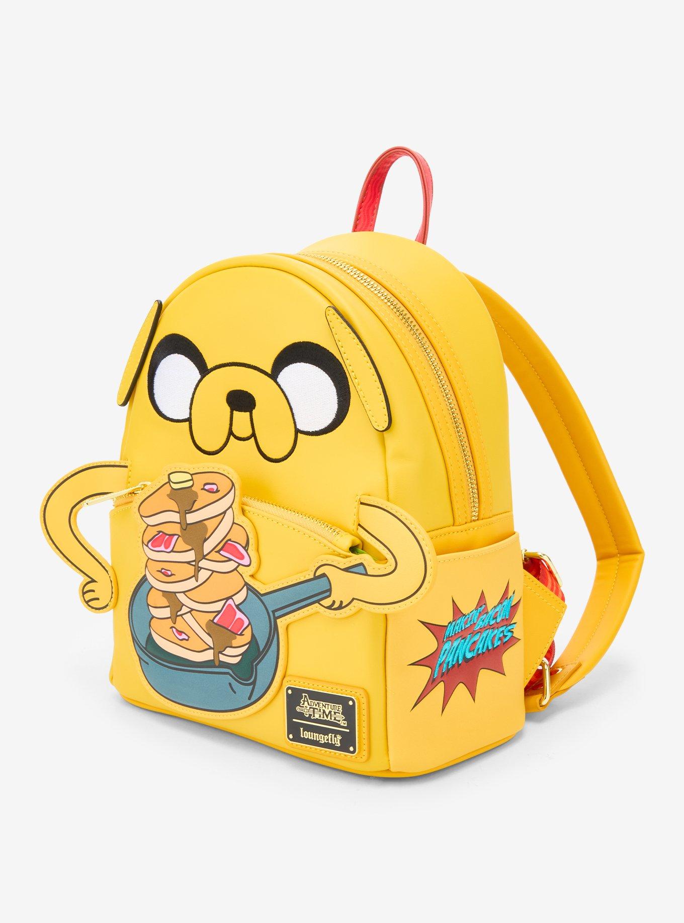 Loungefly Adventure Time Jake Bacon Pancakes Mini Backpack, , alternate