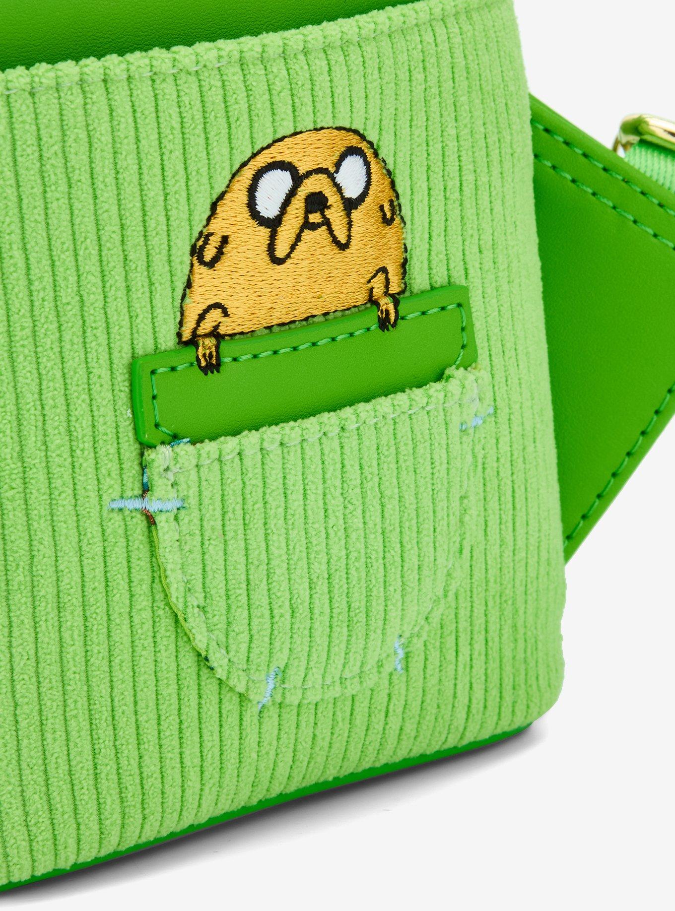 Loungefly Adventure Time Finn Green Mini Backpack