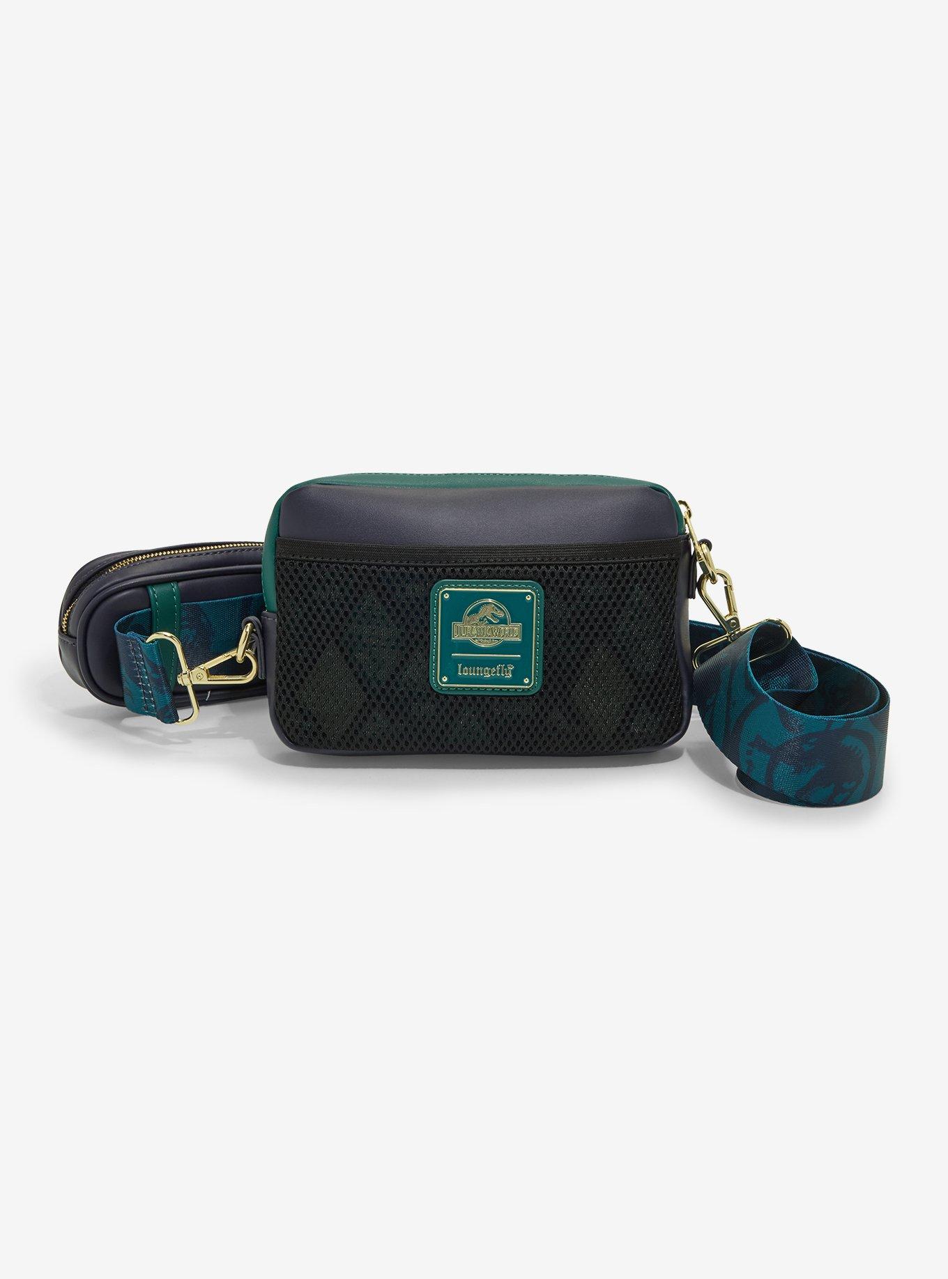 Loungefly Jurassic World Dinosaur Sling Bag With Pouch, , alternate