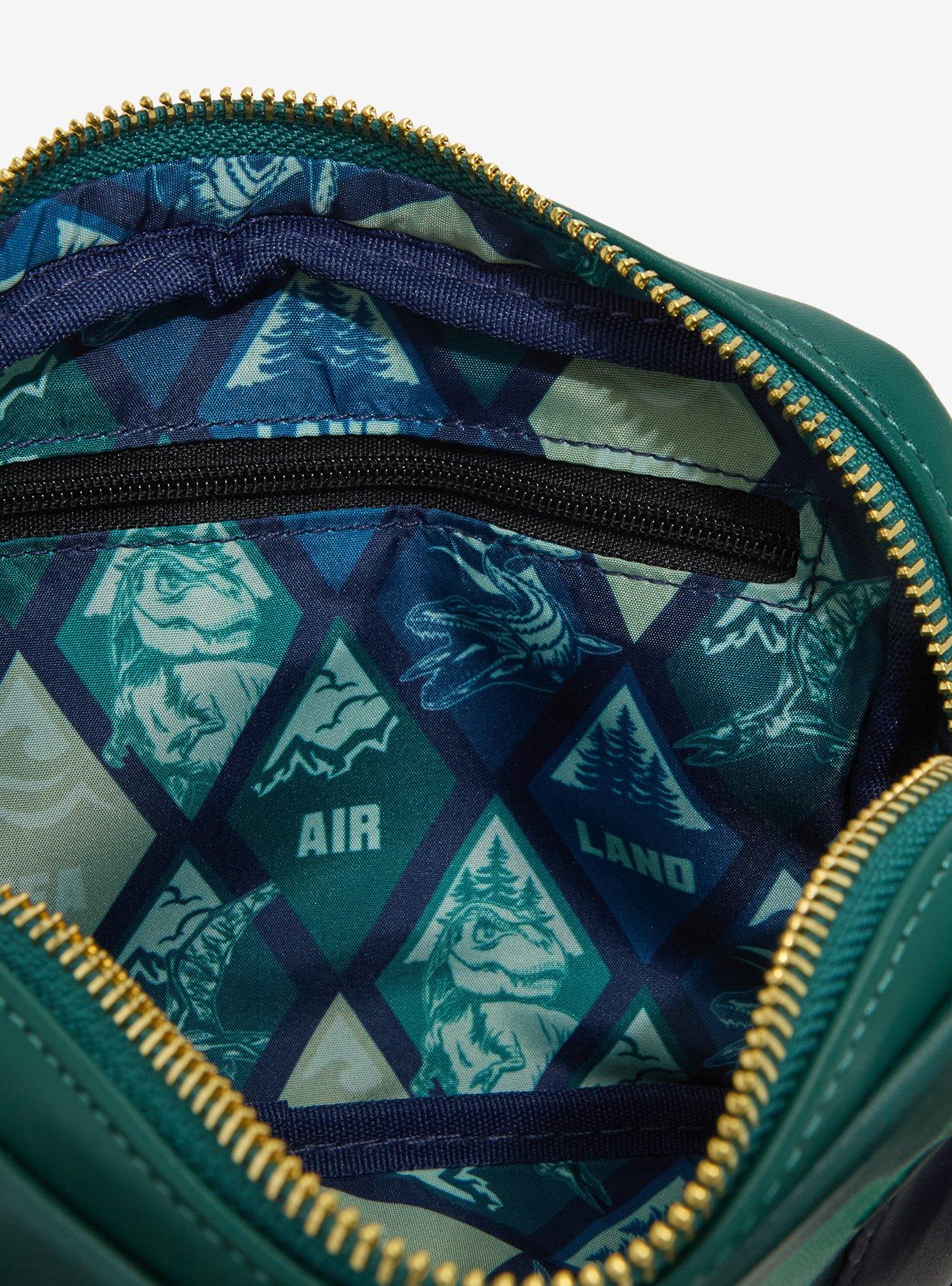 Loungefly Jurassic World Dinosaur Sling Bag With Pouch, , alternate