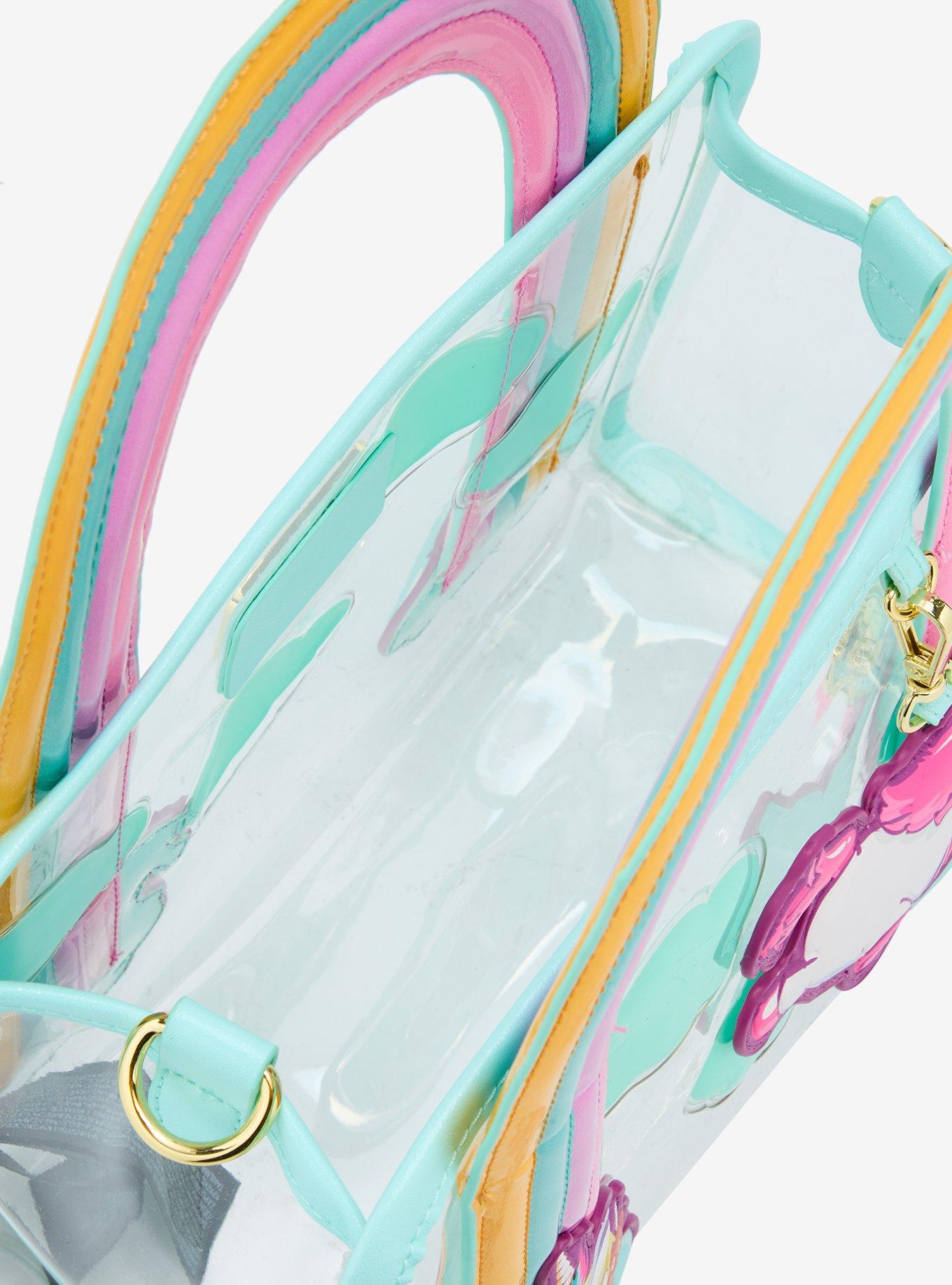 Loungefly Minions Unicorn Rainbow Clear Tote Bag, , alternate