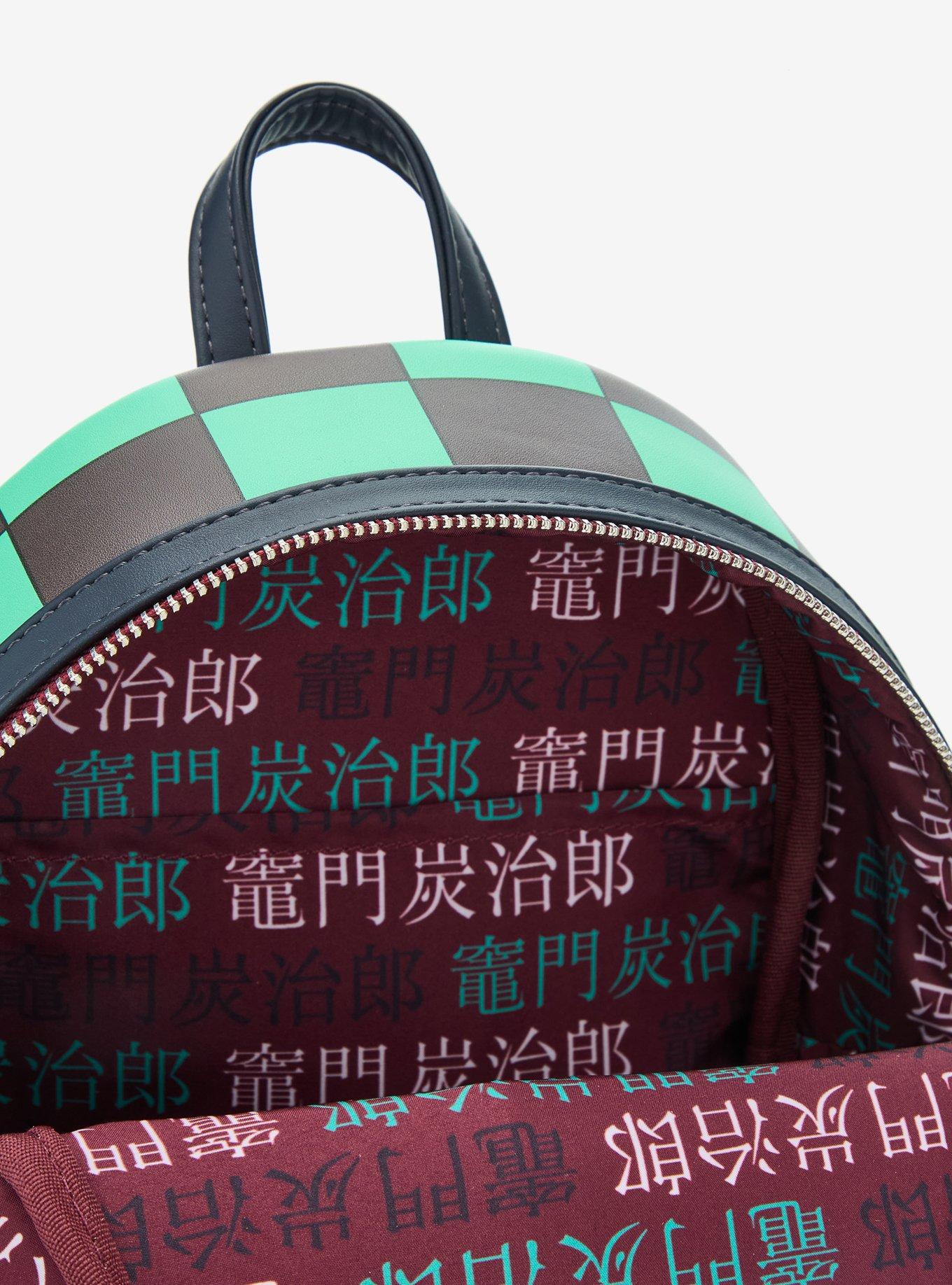 Loungefly Demon Slayer: Kimetsu No Yaiba Tanjiro Uniform Mini Backpack, , alternate
