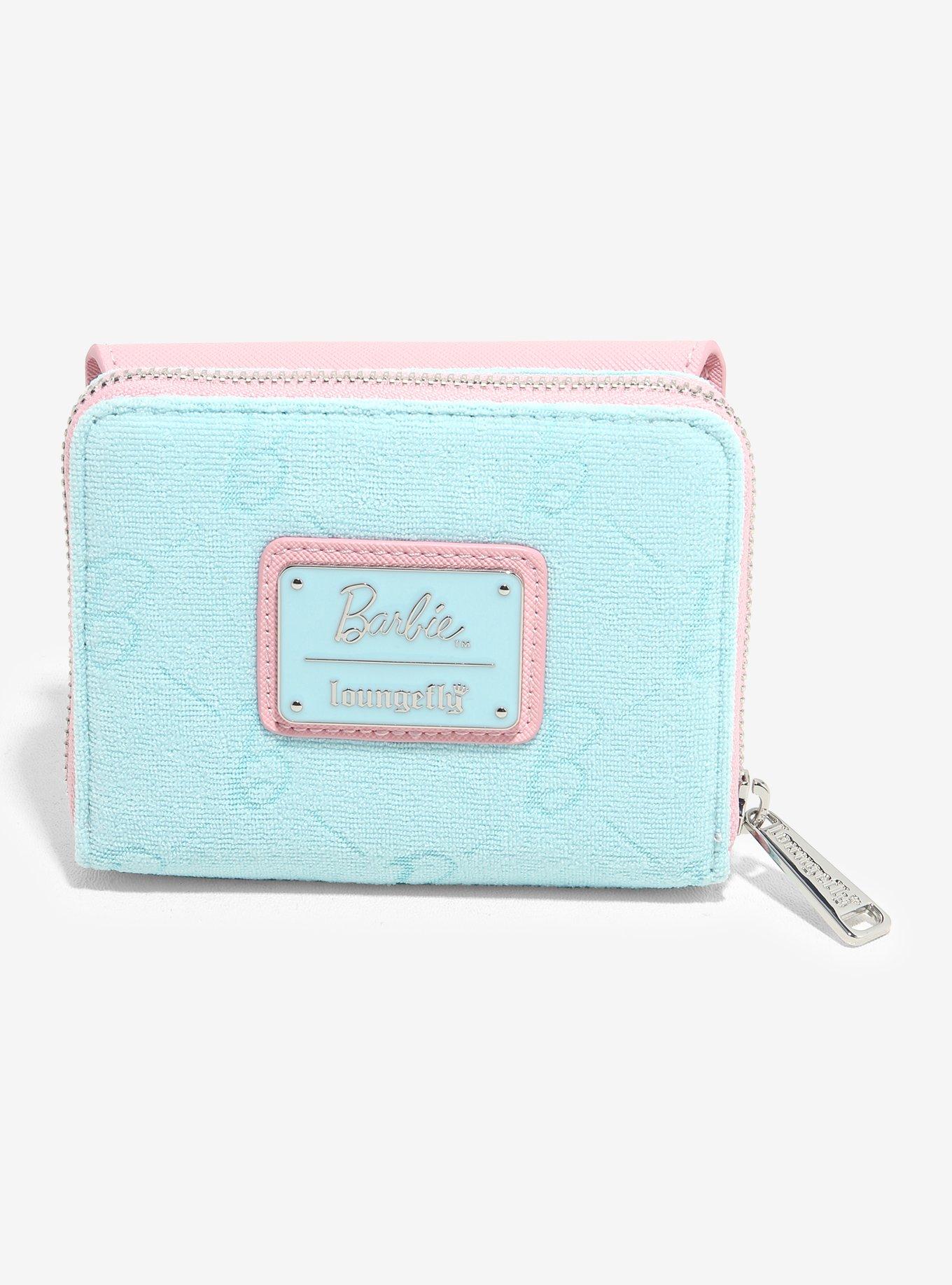Loungefly Barbie Pink & Blue Mini Wallet, , hi-res
