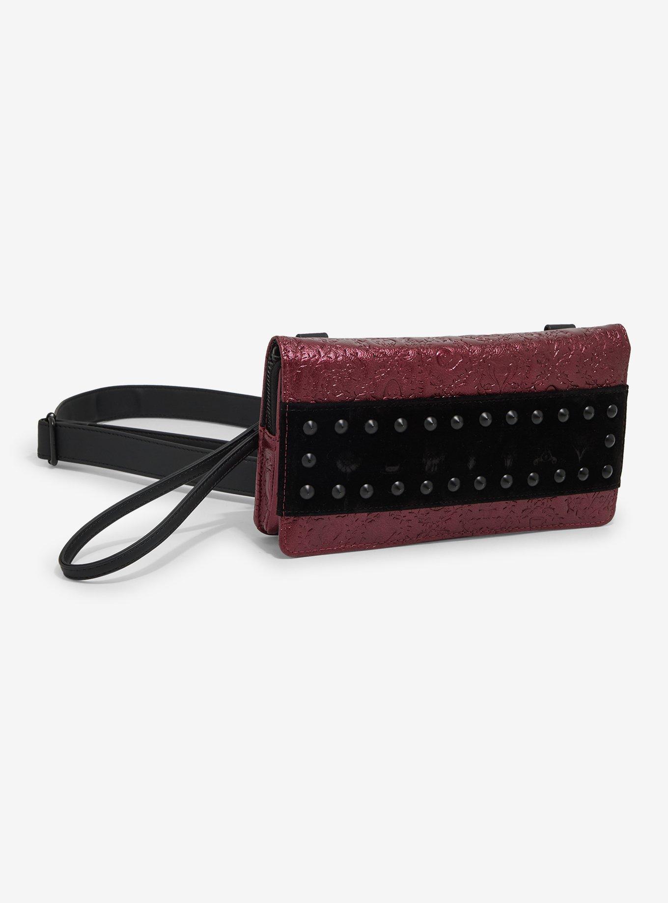 Loungefly Disney Villains Icons Stud Crossbody Bag, , hi-res