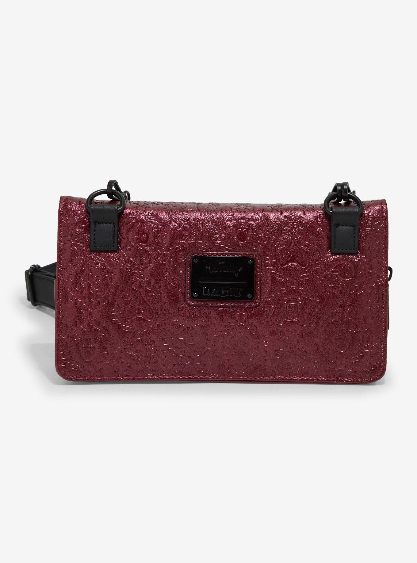 Loungefly Disney Villains Icons Stud Crossbody Bag, , alternate