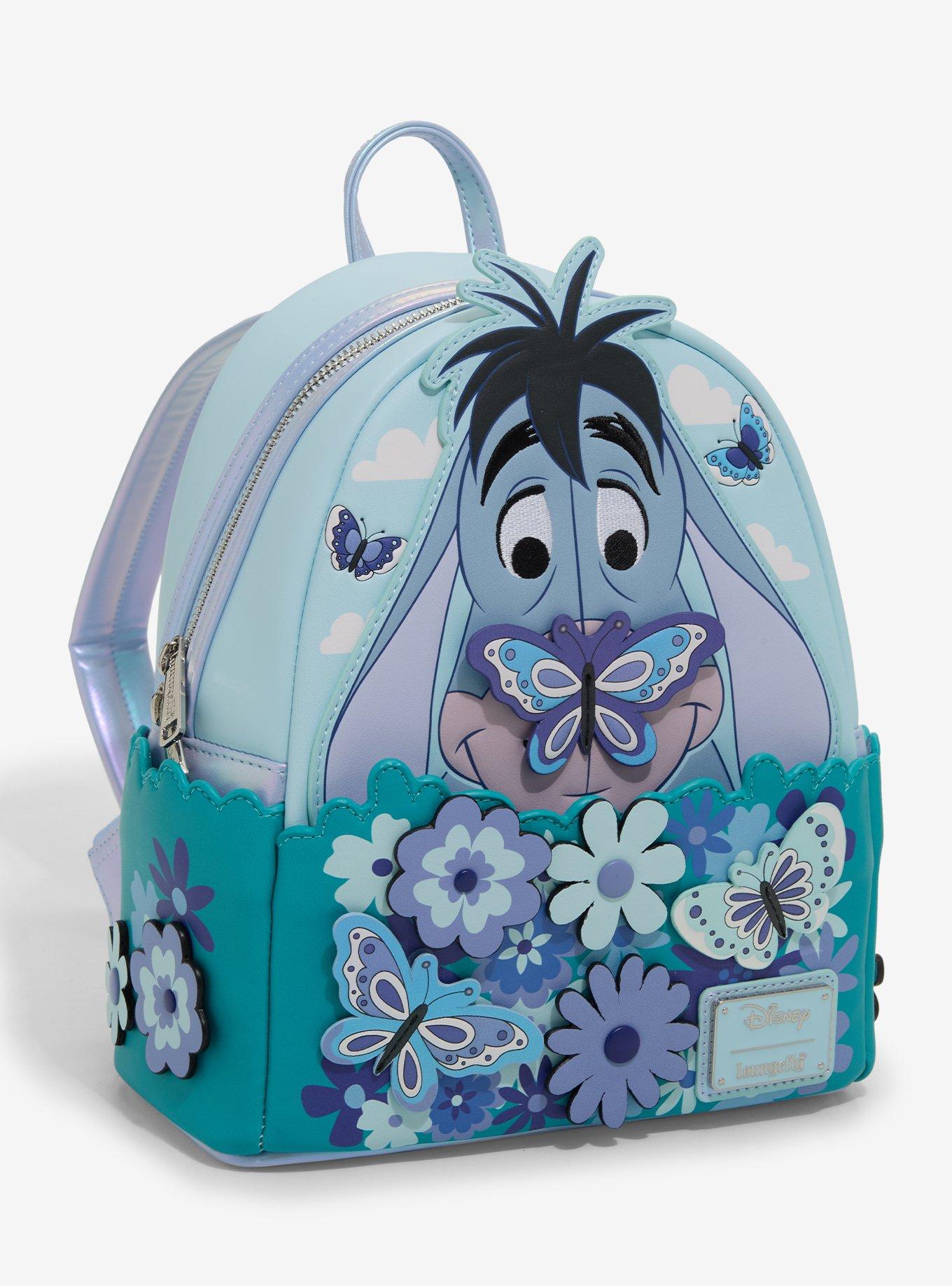 Loungefly Disney Winnie The Pooh Eeyore Butterflies & Flowers Mini Backpack, , hi-res