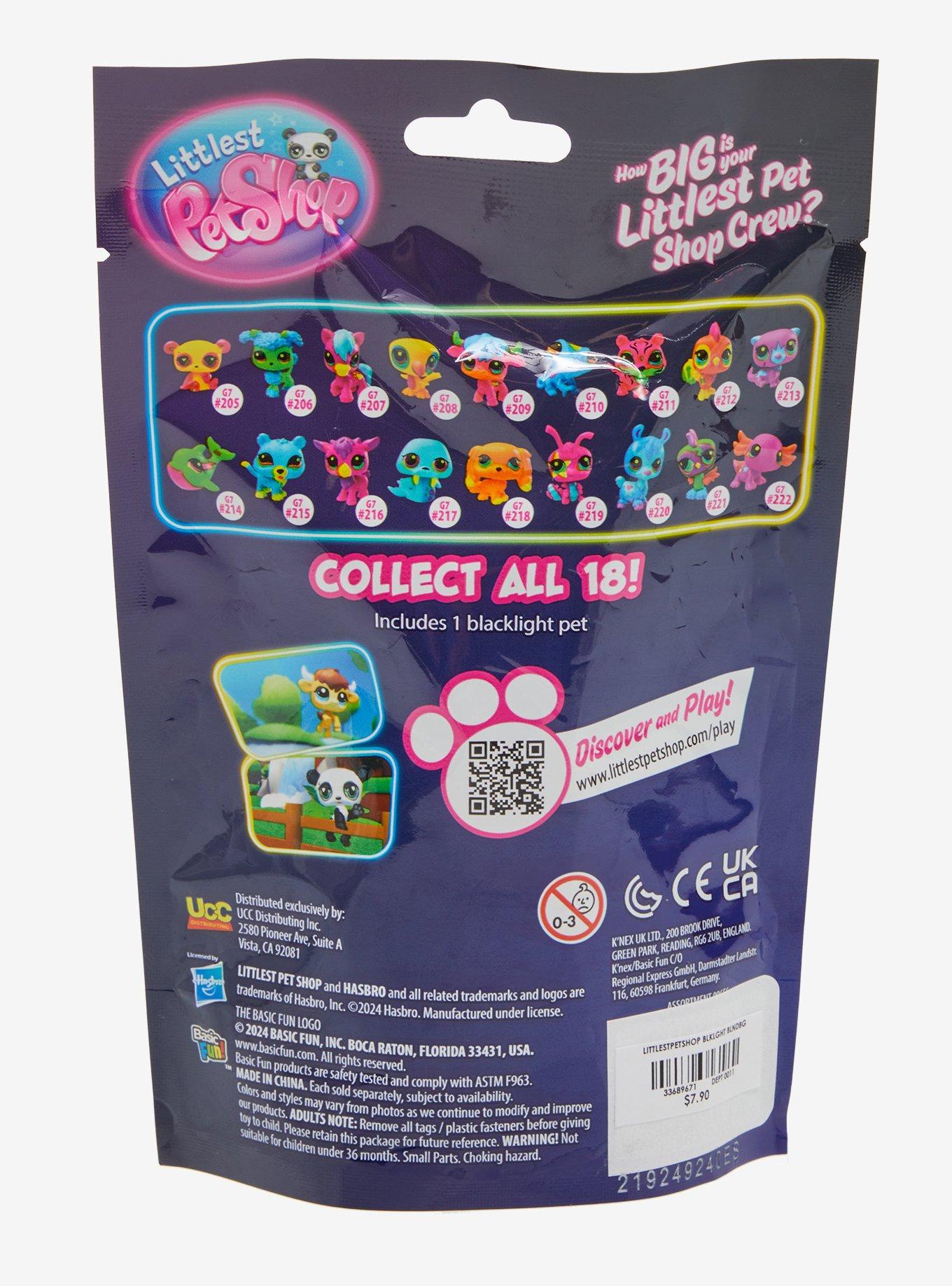 Littlest Pet Shop Blind Bag Black Light Figure, , hi-res