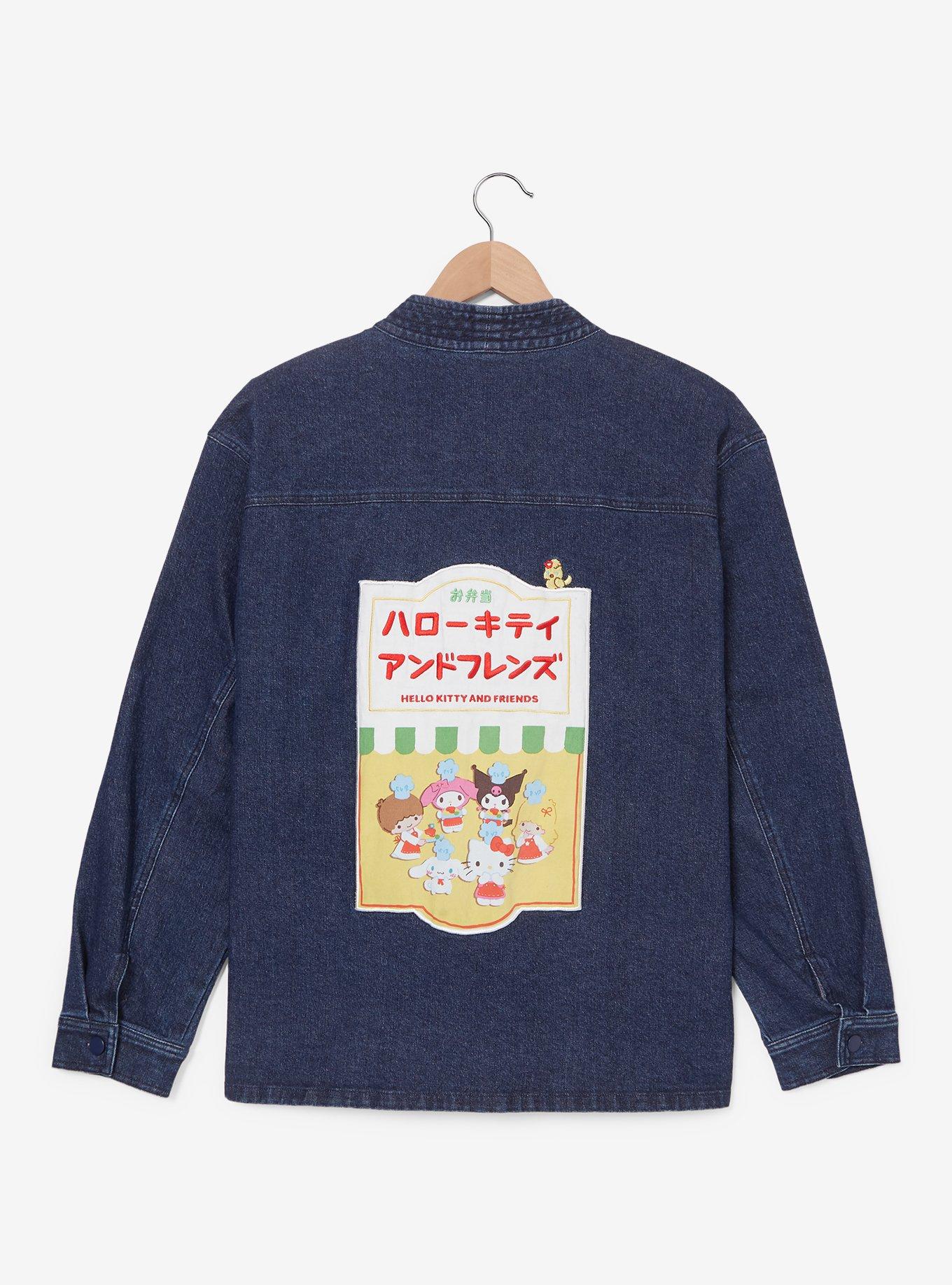 Sanrio Hello Kitty and Friends Bento Box Kimono Denim Jacket - BoxLunch Exclusive, , hi-res