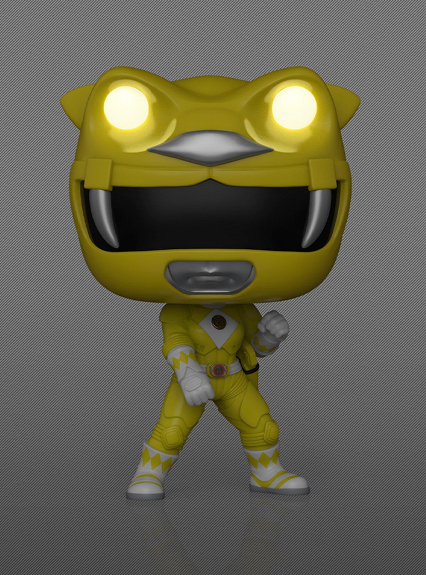 Funko Pop! Movies Mighty Morphin Power Rangers: The Movie Yellow Ranger Glow-in-the-Dark Vinyl Figure, , hi-res