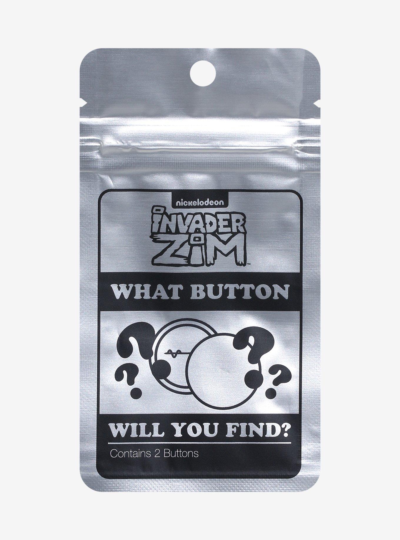 Invader Zim Character Blind Bag Button, , hi-res