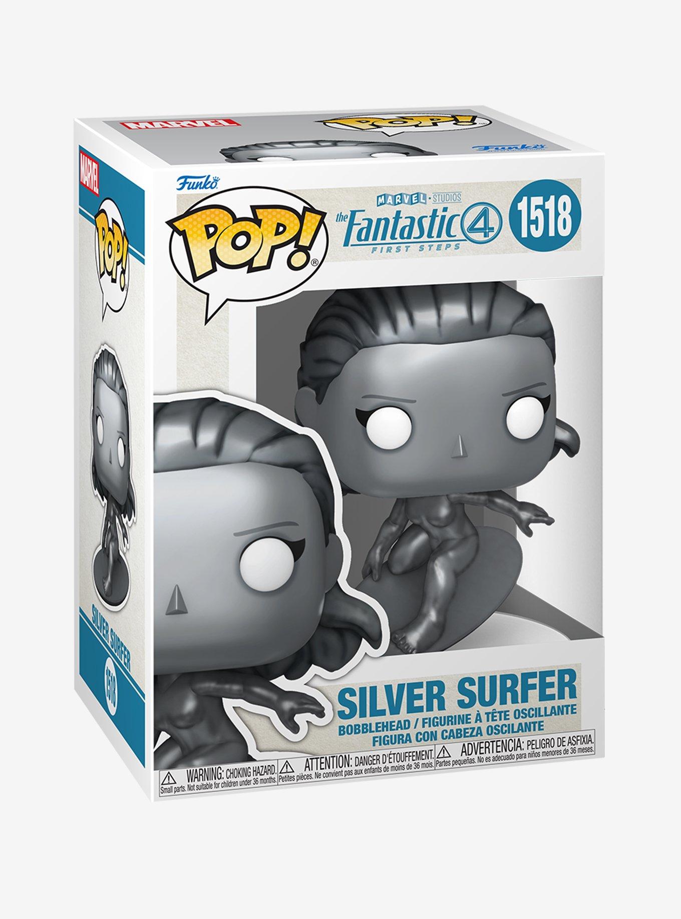 Funko Pop! Marvel The Fantastic Four: First Steps Silver Surfer Vinyl Figure, , alternate