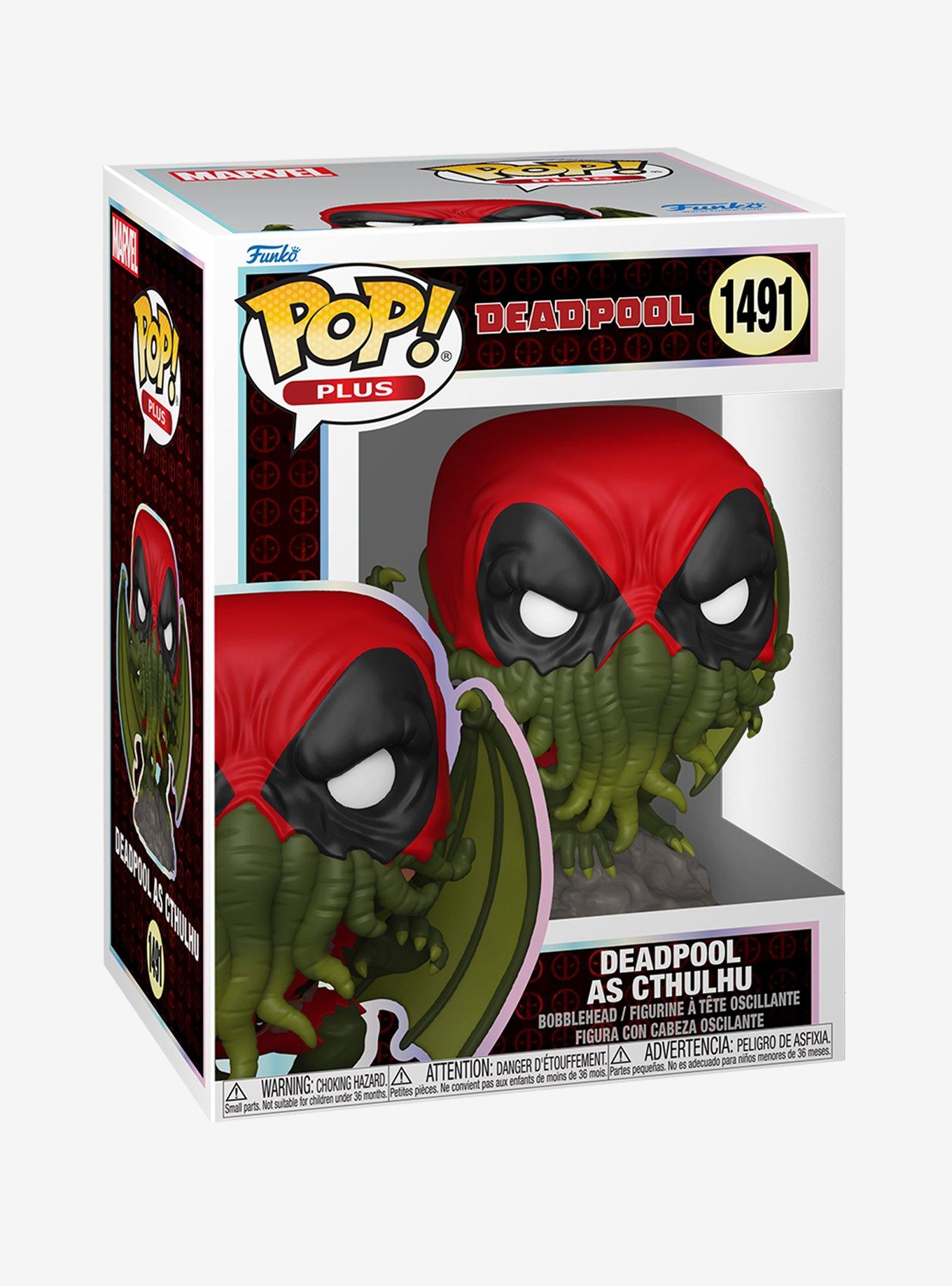 Funko Pop! Plus Marvel Deadpool as Cthulhu Vinyl Figure, , hi-res