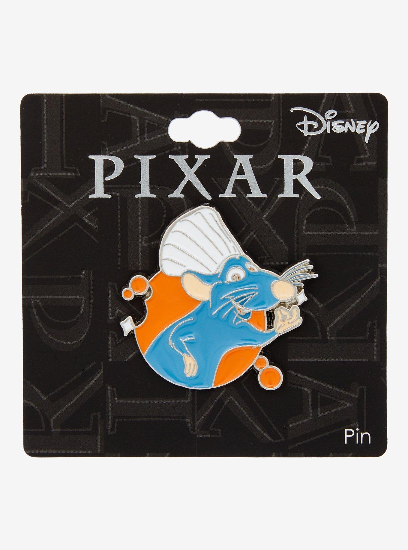 Disney Pixar Ratatouille Remy Chef Hat Enamel Pin — BoxLunch Exclusive, , hi-res