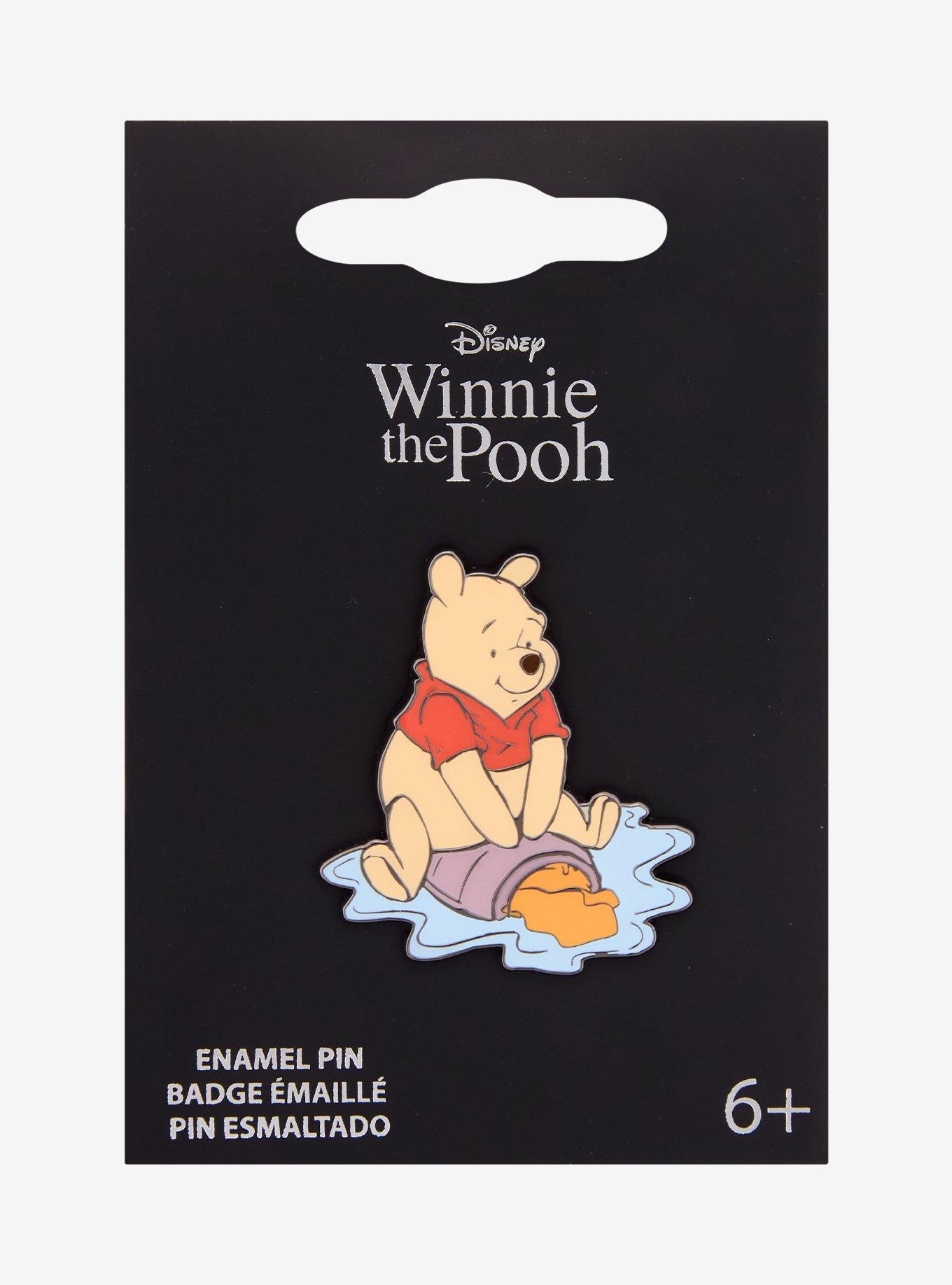 Loungefly Disney Winnie the Pooh Honey Pot Puddle Enamel Pin, , alternate