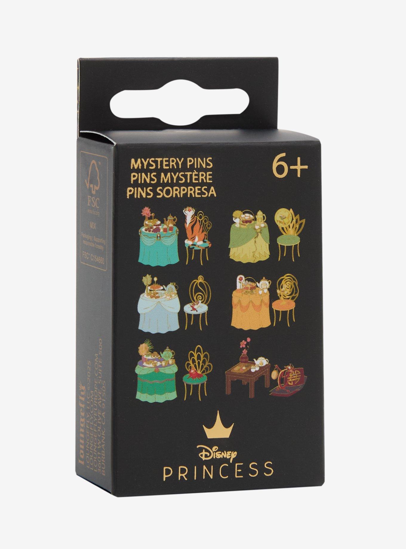 Disney Princess Tea Party Blind Box Enamel Pin Set — BoxLunch Exclusive, , hi-res