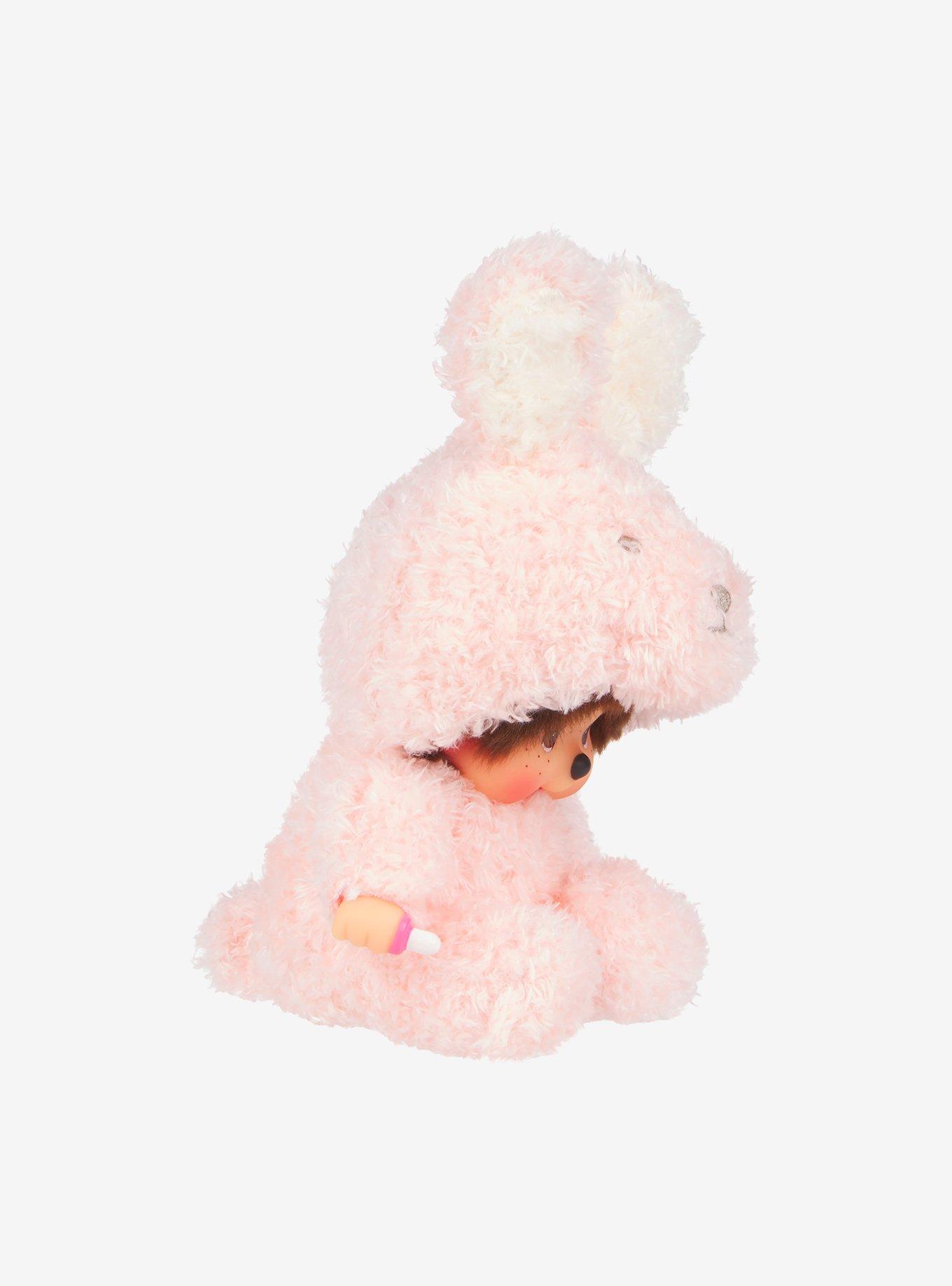Monchhichi Fluffy Bunny Doll, , alternate