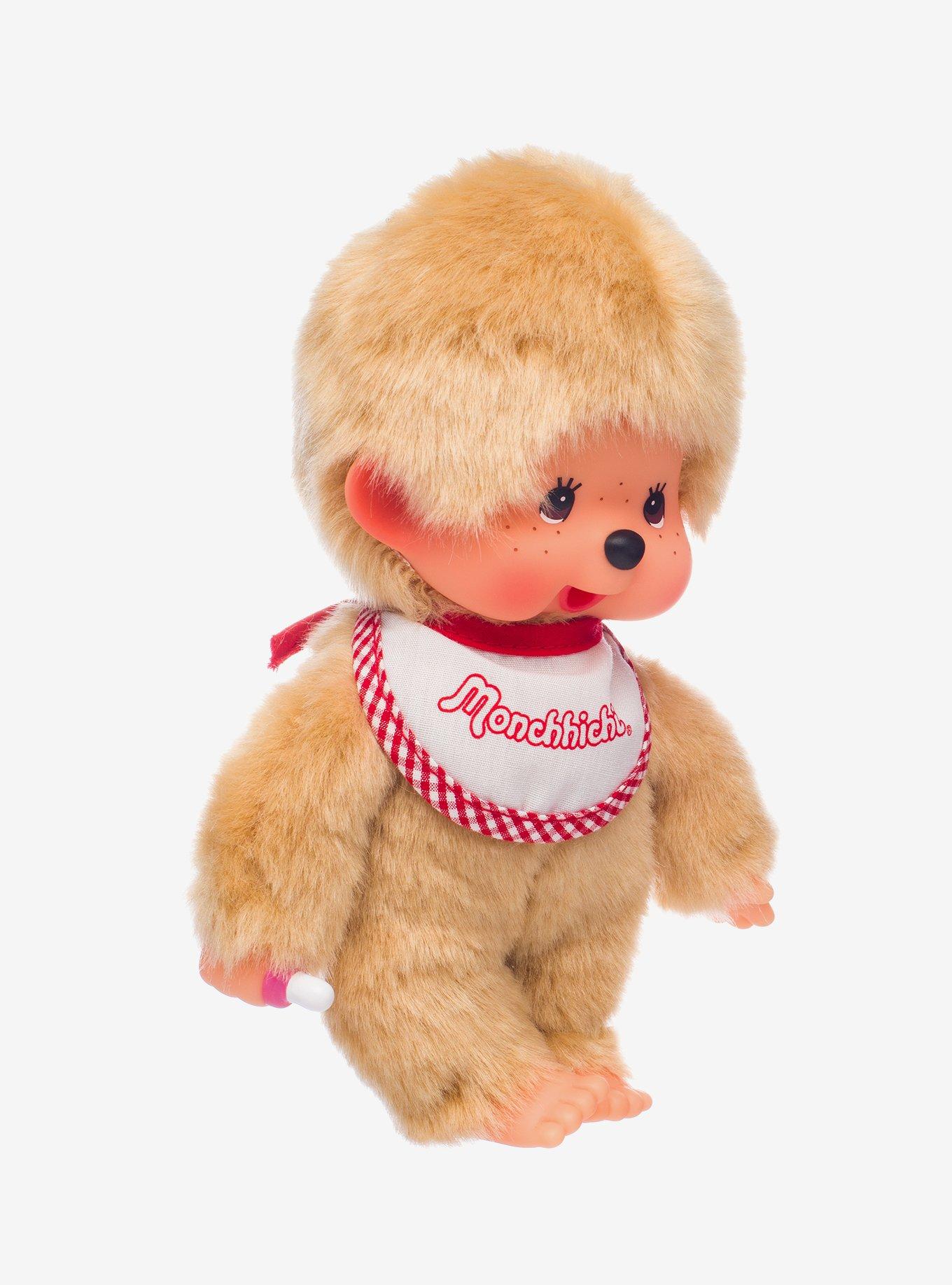 Monchhichi Beige Boy Doll, , hi-res