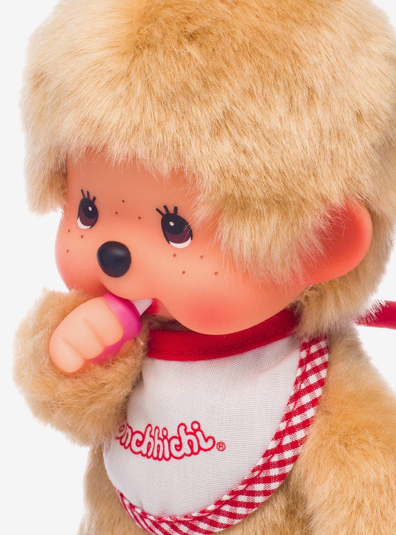 Monchhichi Beige Boy Doll, , alternate