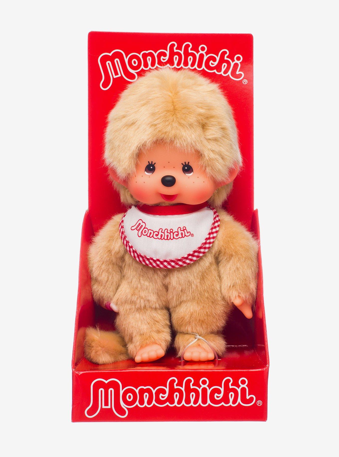 Monchhichi Beige Boy Doll, , alternate