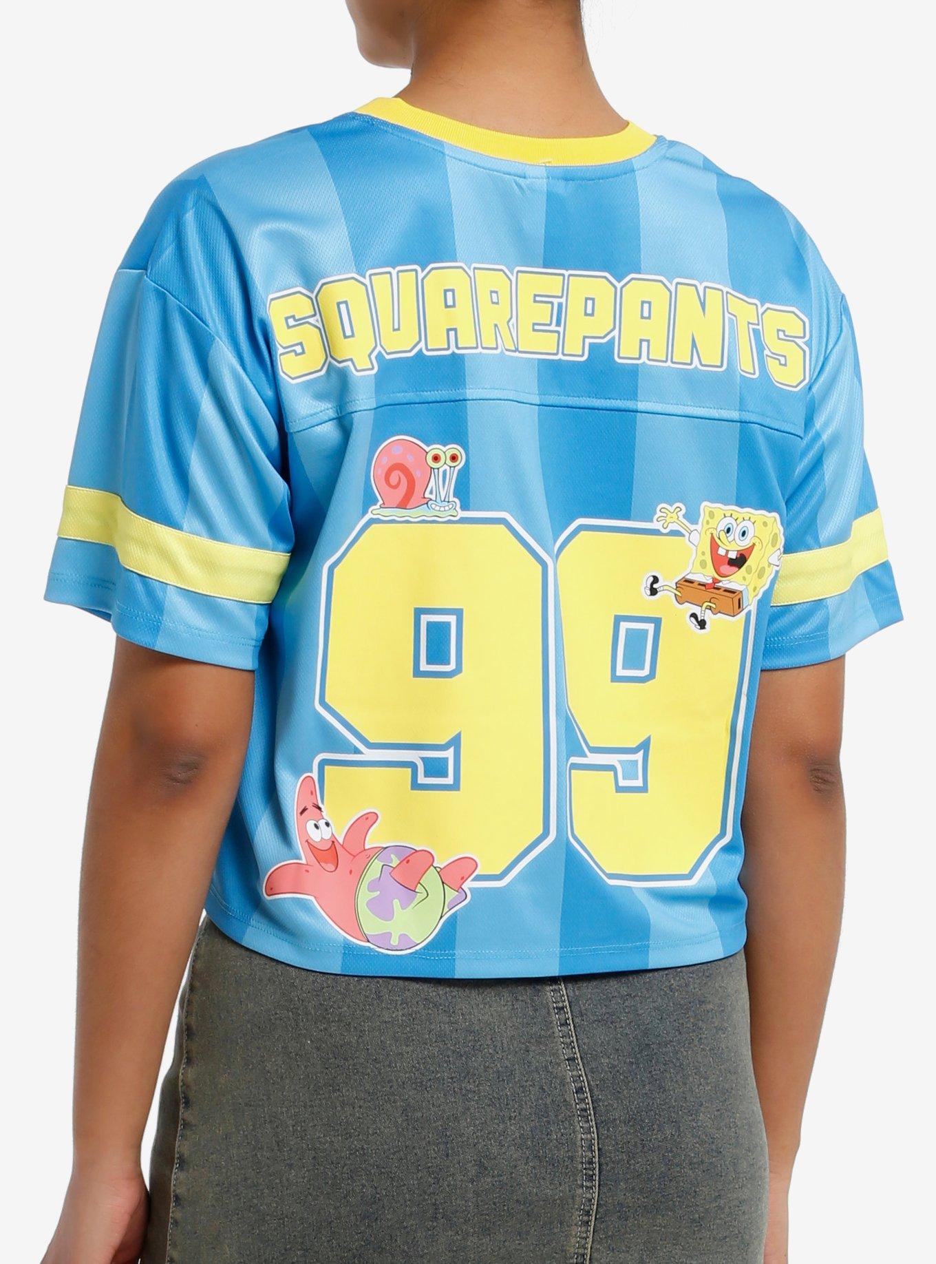 SpongeBob SquarePants Girls Crop Soccer Jersey, , hi-res