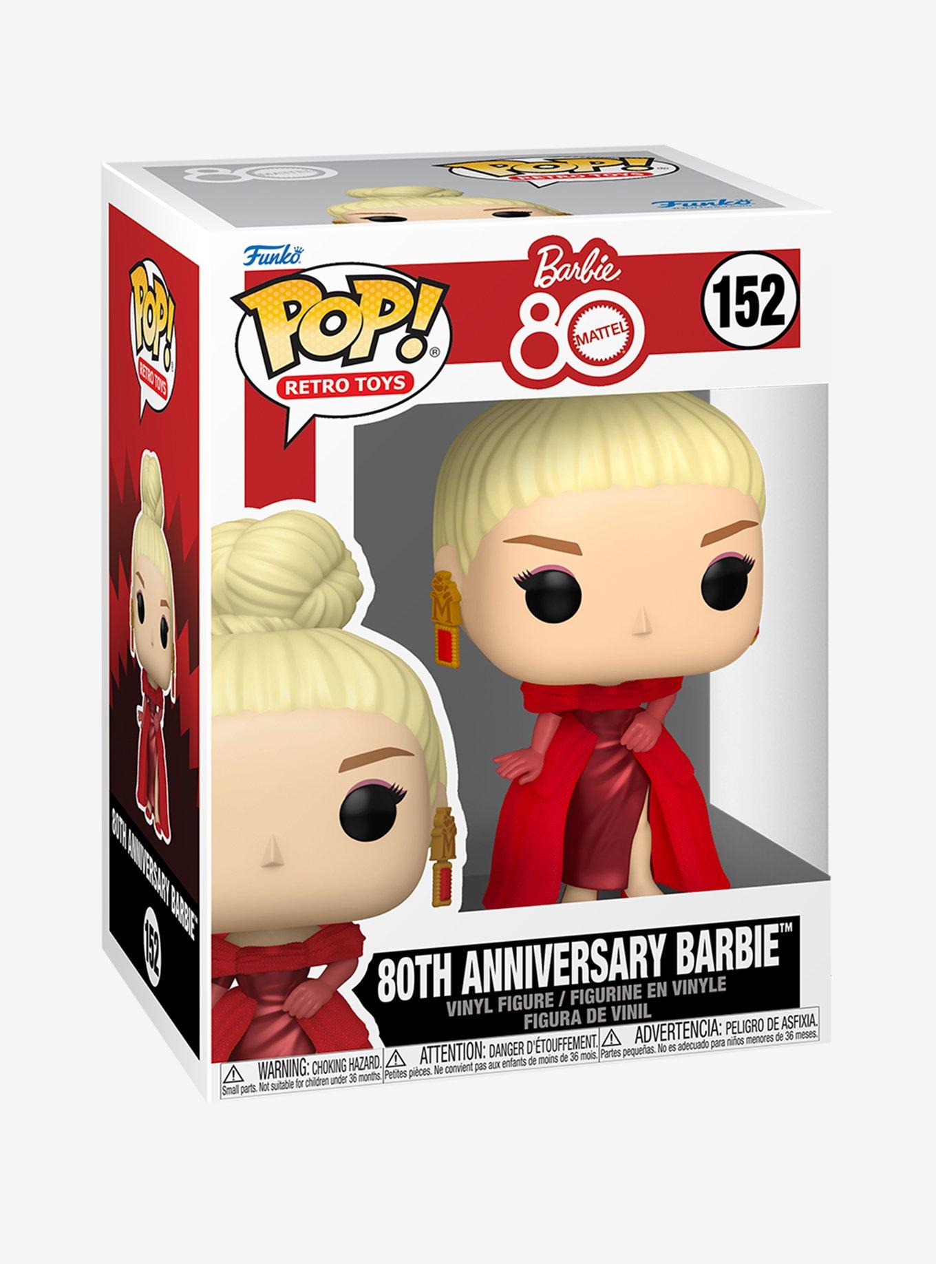 Funko Pop! Retro Toys Barbie 80th Anniversary Barbie Vinyl Figure, , hi-res