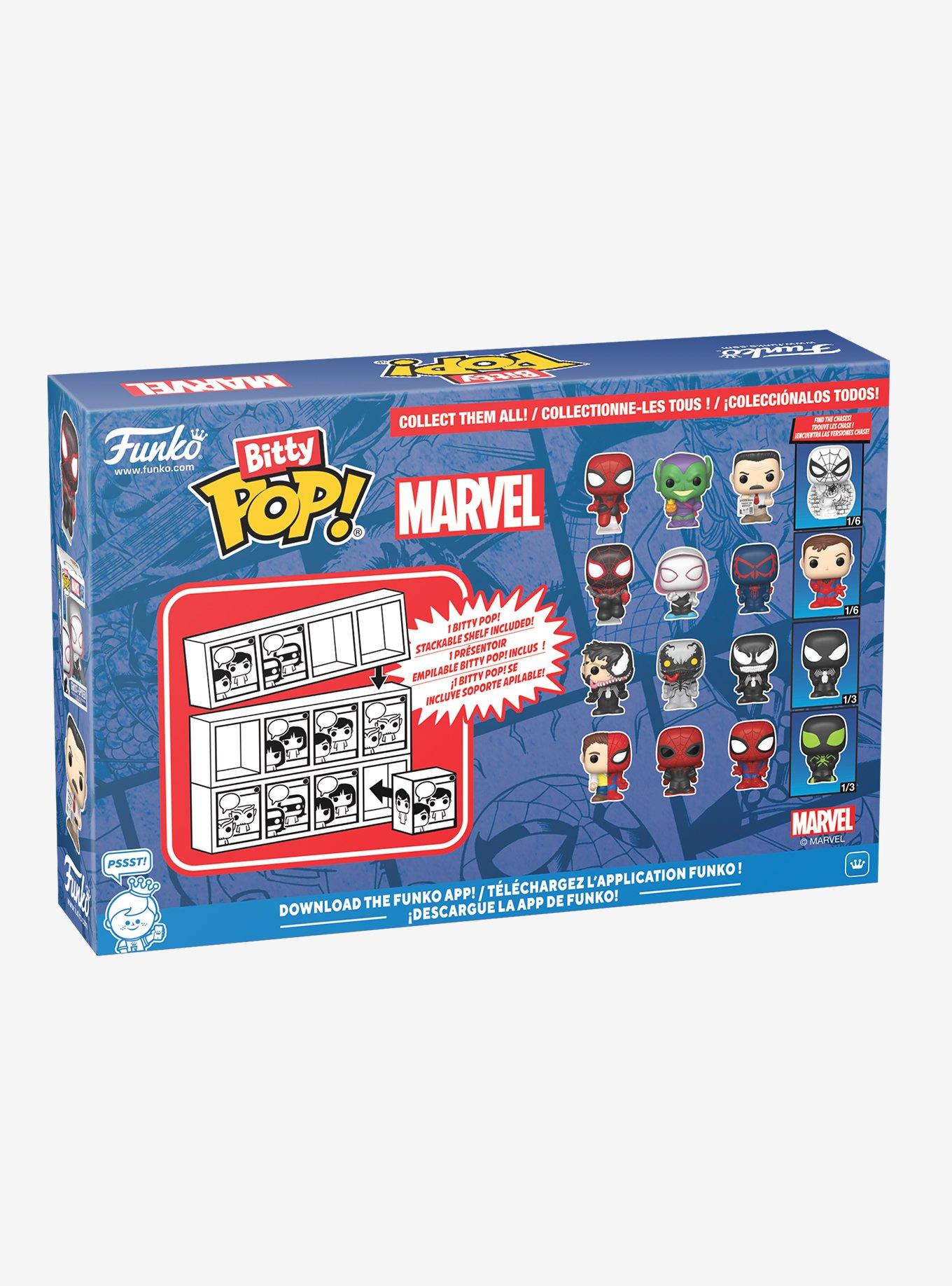Funko Bitty Pop! Marvel Spider-Man & Friends Mini Vinyl Figure Set, , hi-res