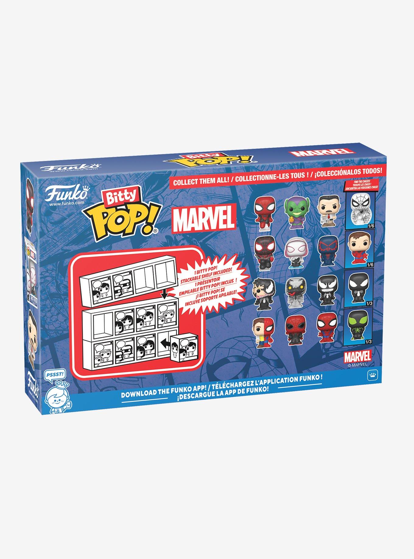Funko Bitty Pop! Marvel Spider-Man Miles Morales & Friends Mini Vinyl Figure Set, , hi-res