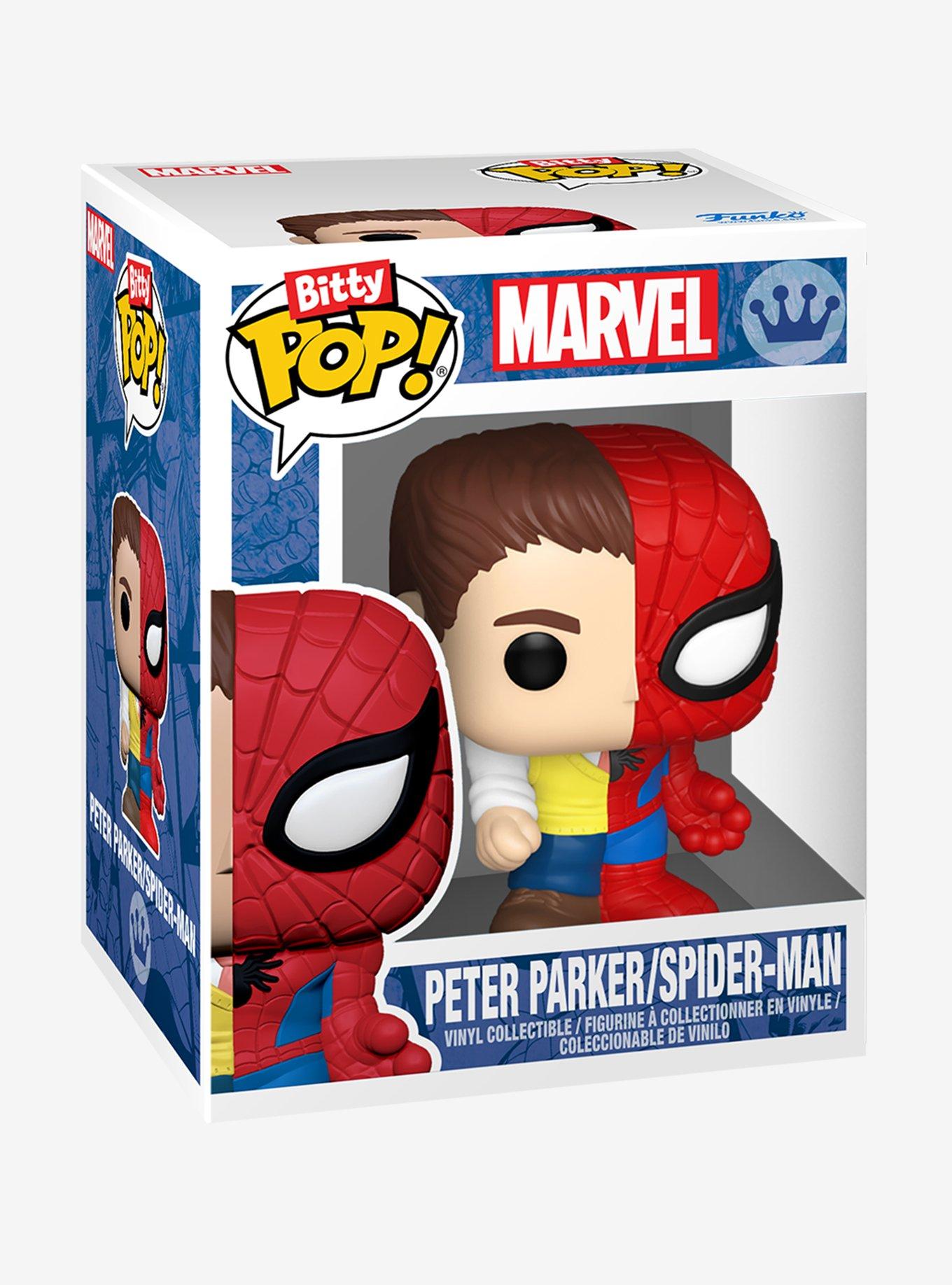 Funko Bitty Pop! Marvel Spider-Man Peter Parker & Friends & Friends Mini Vinyl Figure Set, , alternate