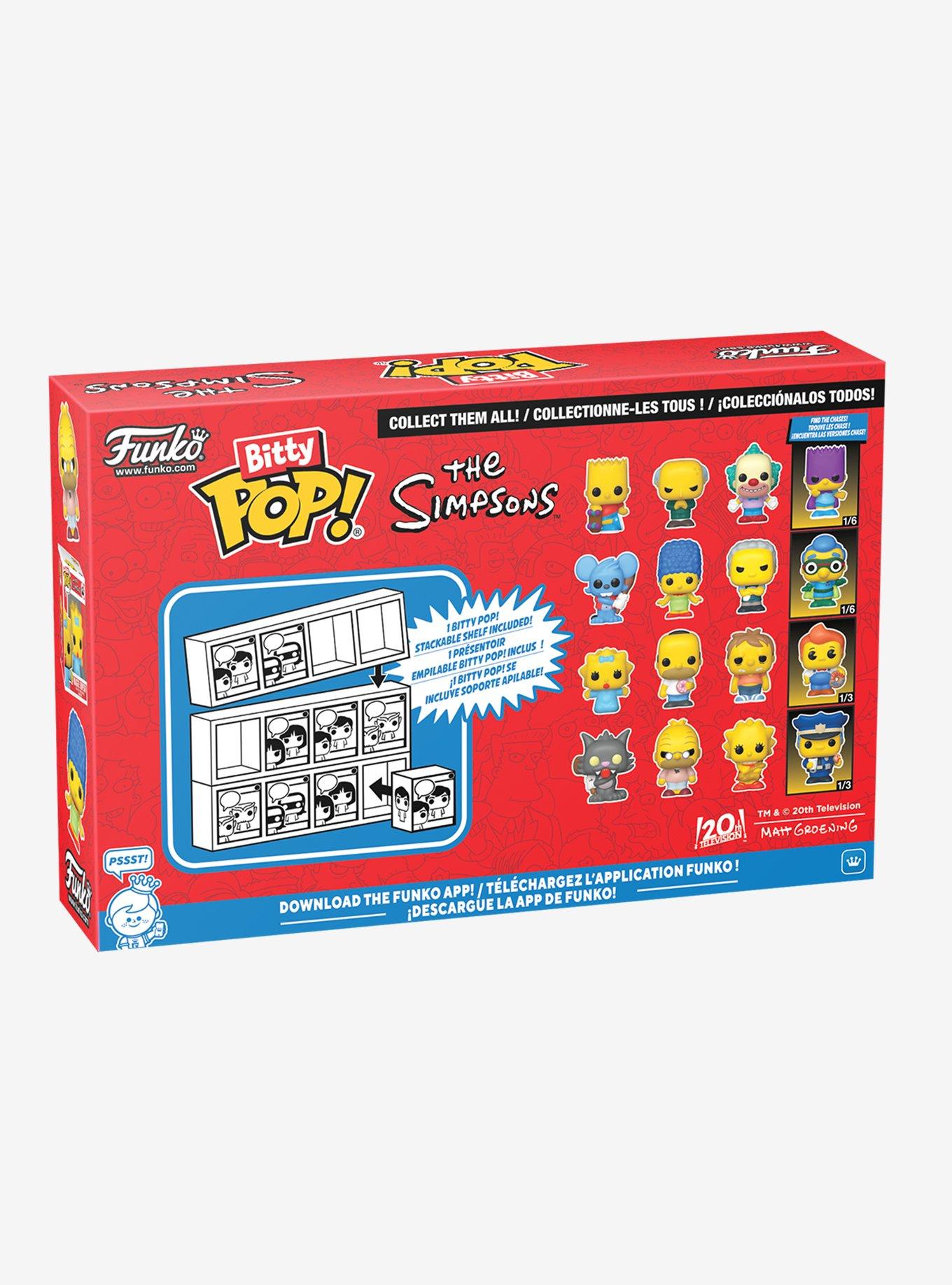 Funko Bitty Pop! The Simpsons Bart Simpson & Friends Mini Vinyl Figure Set, , hi-res