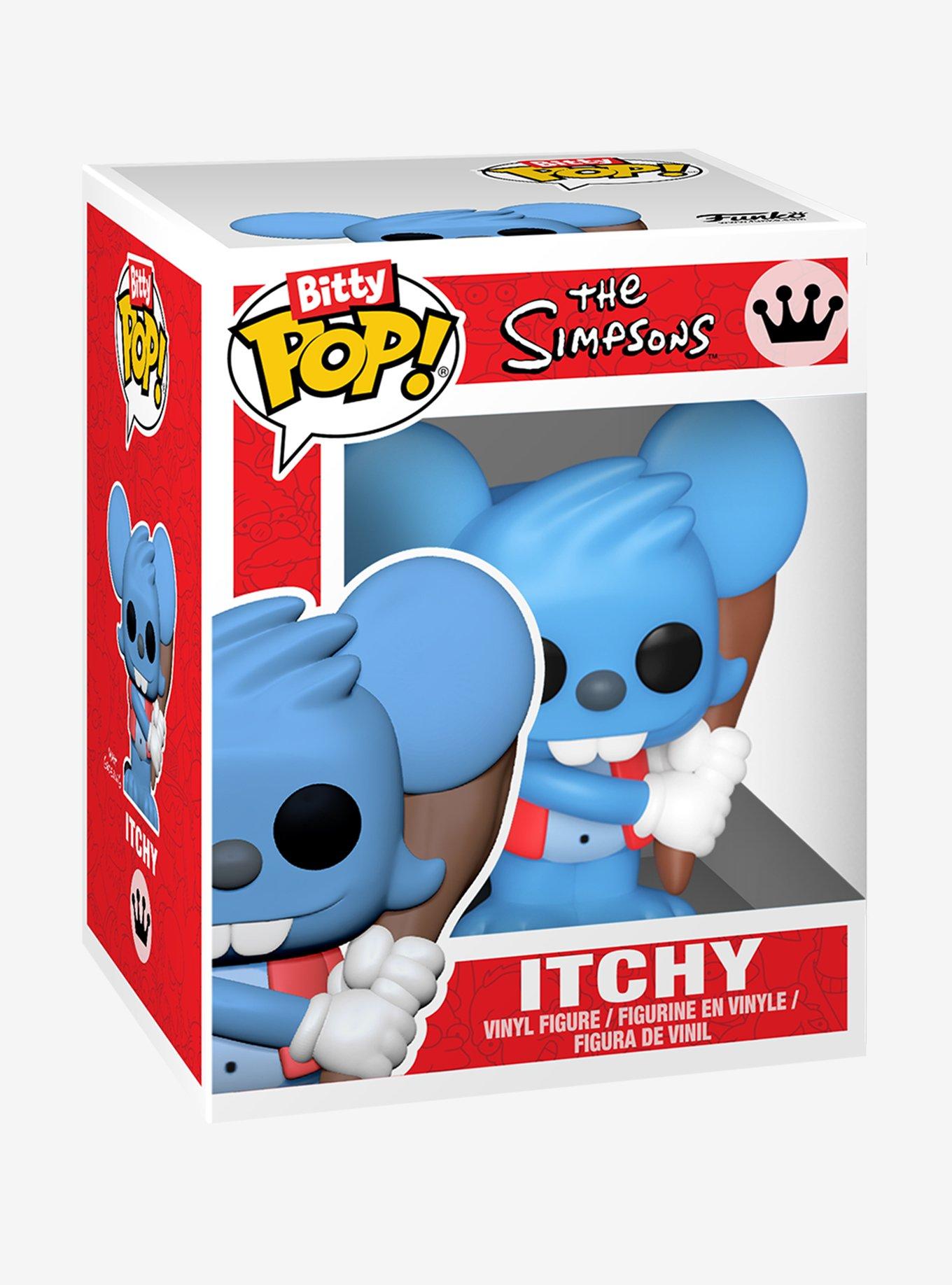 Funko Bitty Pop! The Simpsons Itchy & Friends Mini Vinyl Figure Set, , alternate