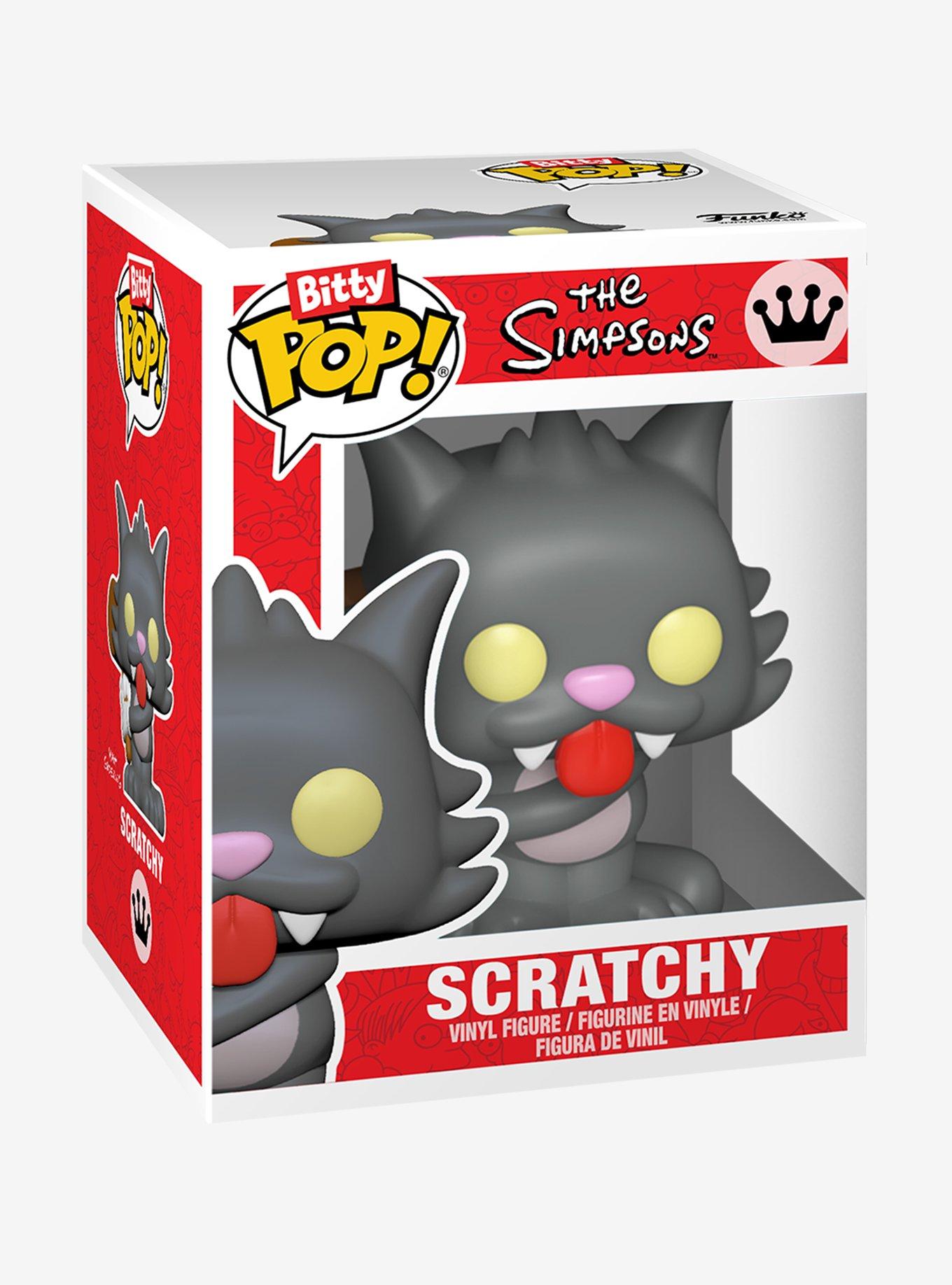 Funko Bitty Pop! The Simpsons Scratchy & Friends Mini Vinyl Figure Set, , alternate