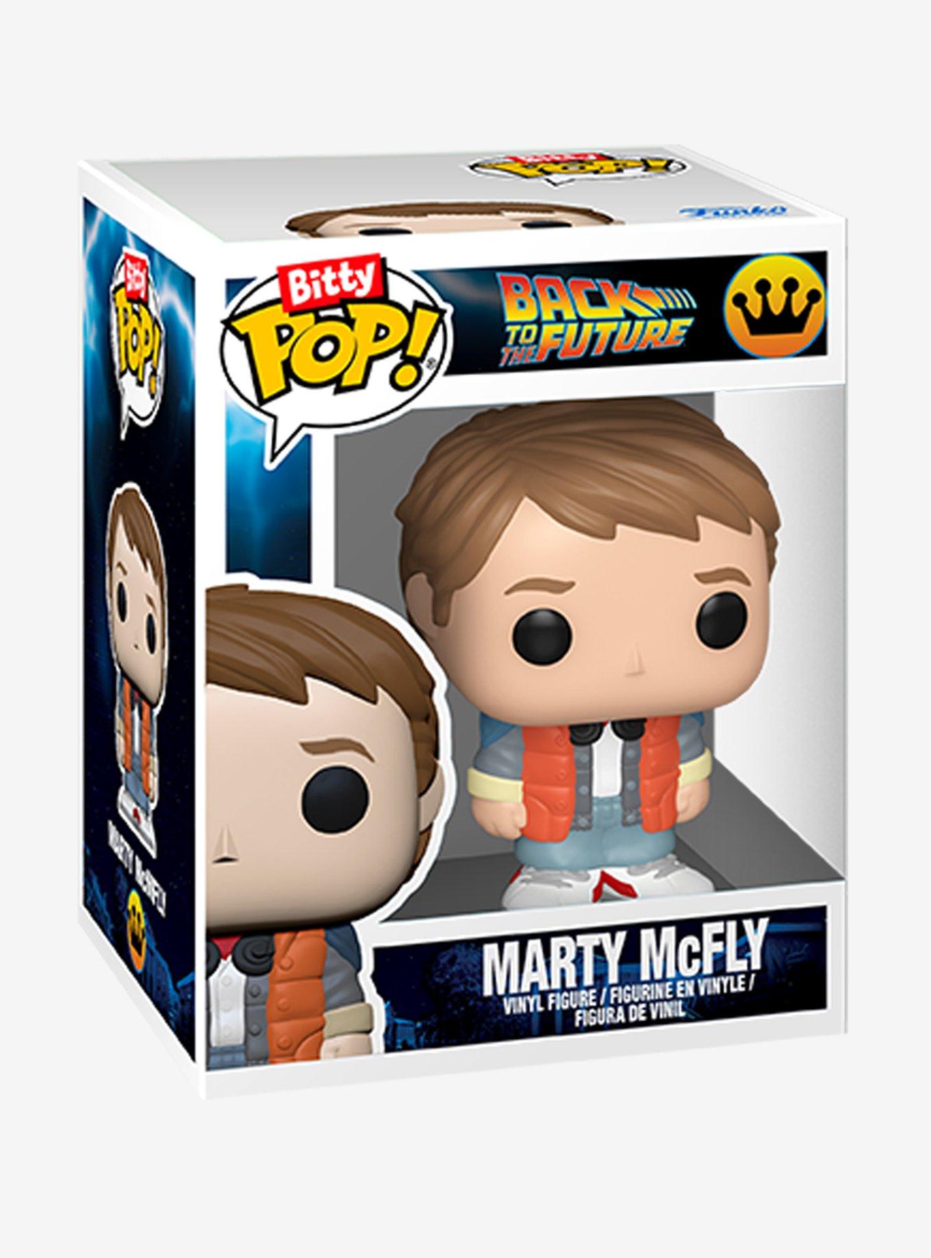 Funko Bitty Pop! Rides Back to the Future Marty McFly and Time Machine Vinyl Figure Set, , alternate