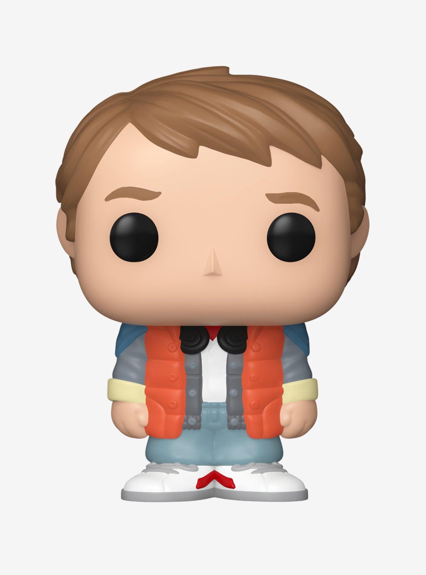 Funko Bitty Pop! Rides Back to the Future Marty McFly and Time Machine Vinyl Figure Set, , alternate