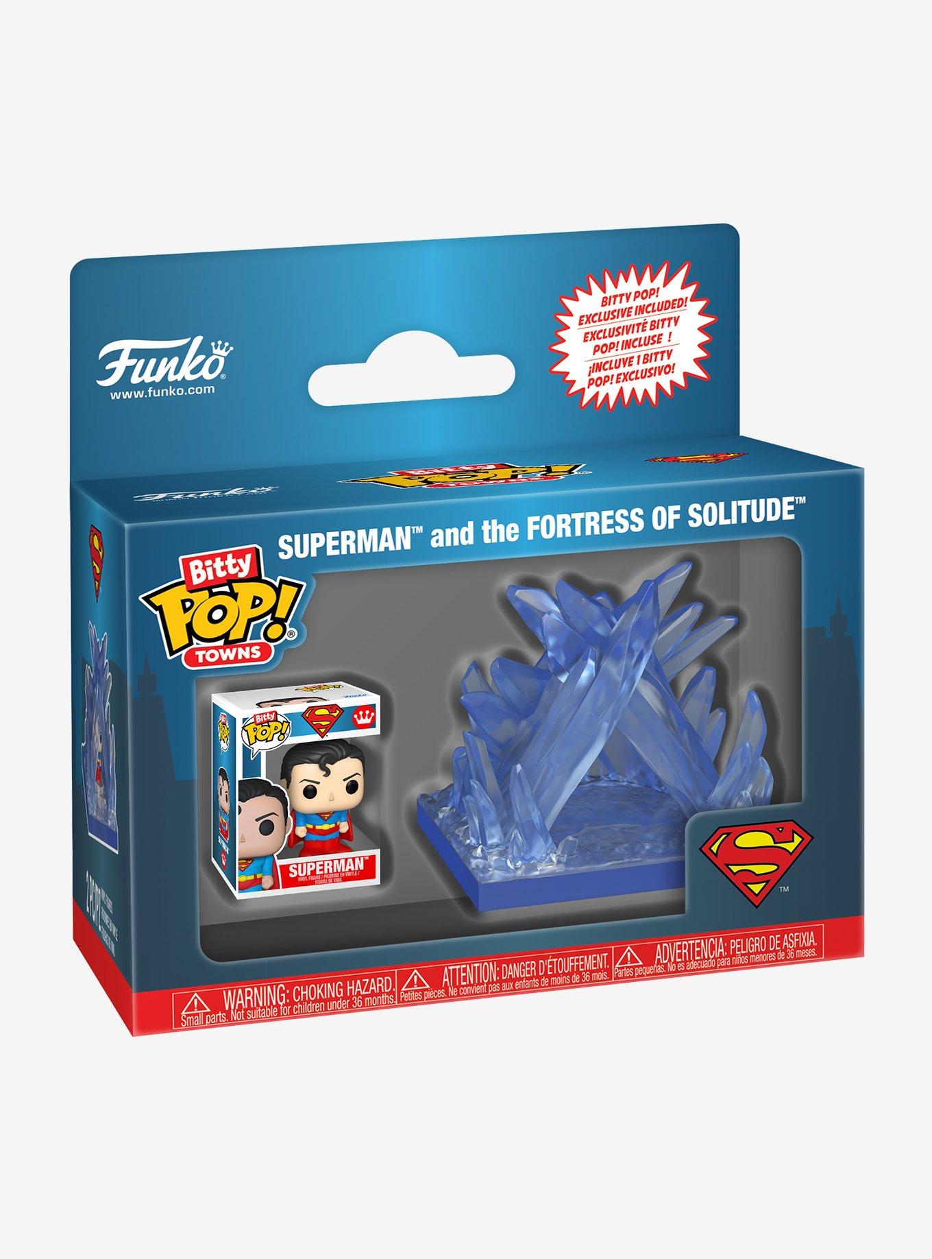 Funko Bitty Pop! Towns DC Comics Superman and the Fortes of Solitude Mini Vinyl Figure Set, , hi-res