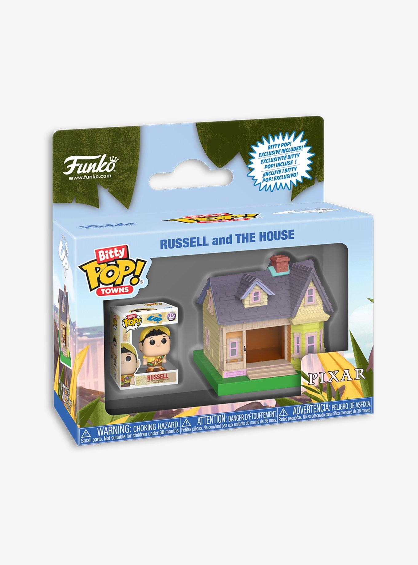 Funko Bitty Pop! Towns Disney Pixar Up Russell and The House Mini Figure Set, , hi-res