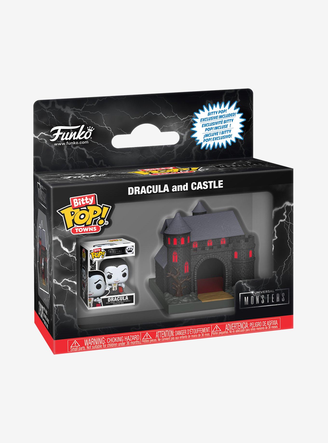 Funko Bitty Pop! Towns Dracula and Castle Vinyl Figure Set, , hi-res