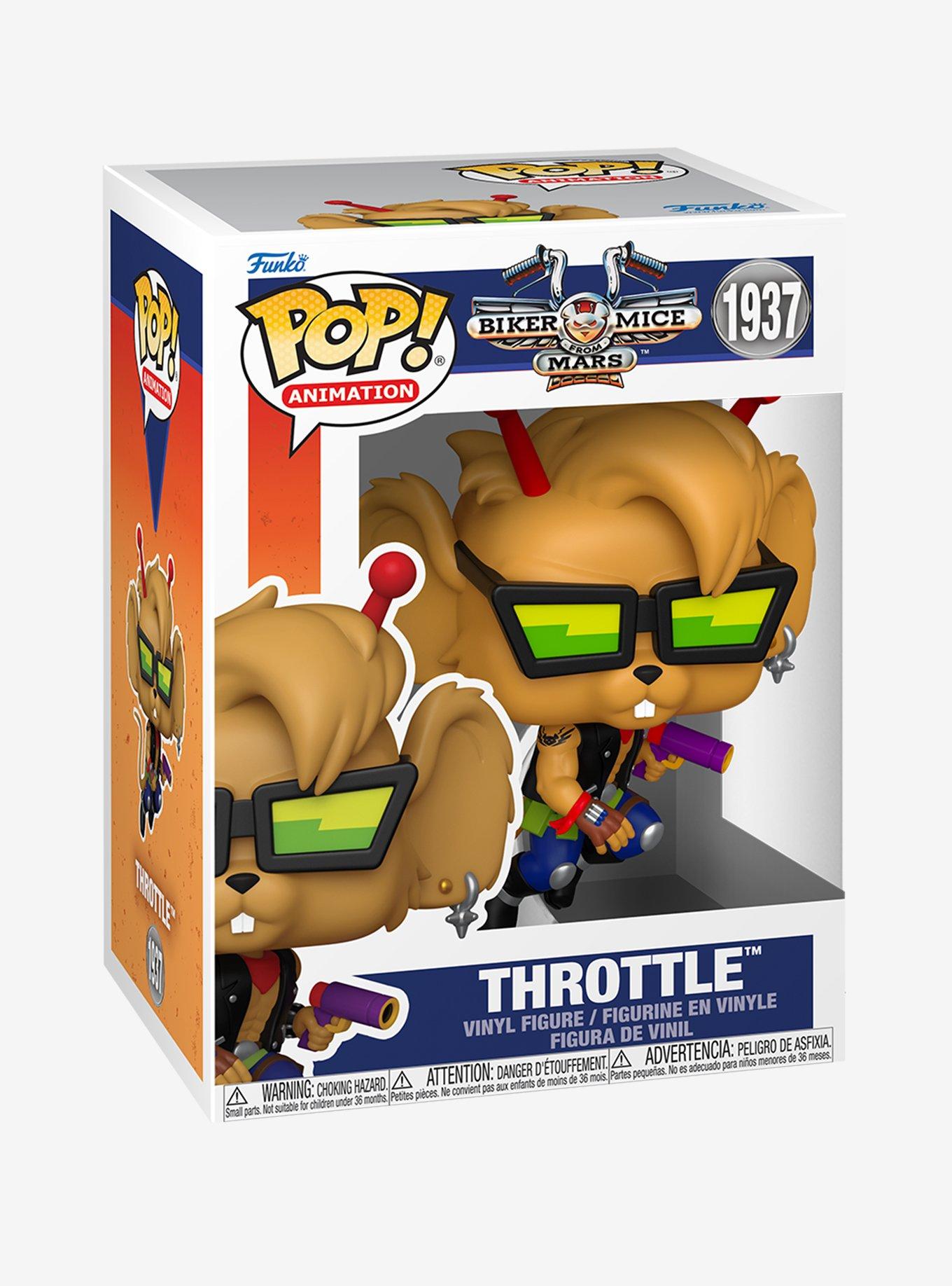 Funko Pop! Animation Biker Mice From Mars Throttle Vinyl Figure, , alternate