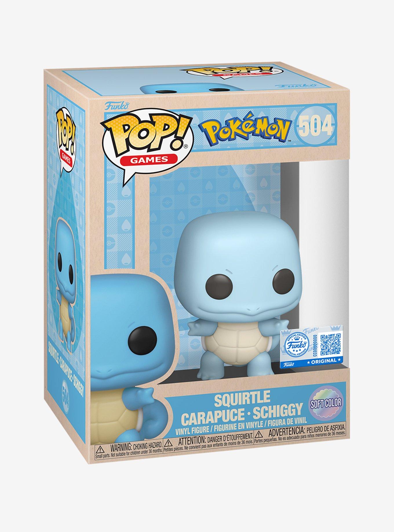 Funko Pop! Games Pokémon Squirtle Soft Color Vinyl Figure - BoxLunch Exclusive, , hi-res