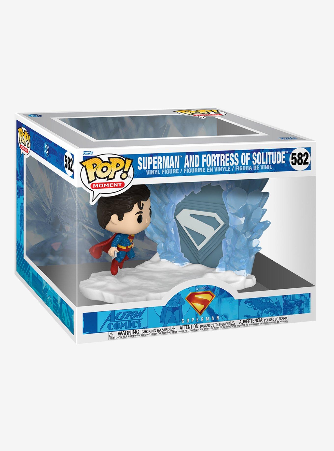 Funko Pop! Moment DC Comics Superman Superman and Fortress of Solitude Vinyl Figure, , hi-res