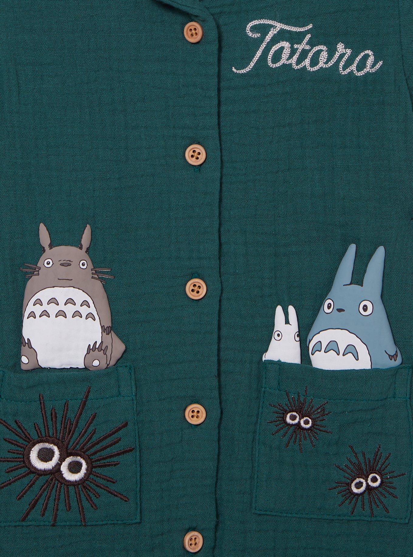 Studio Ghibli® My Neighbor Totoro Linen Collared Infant One-Piece, , hi-res