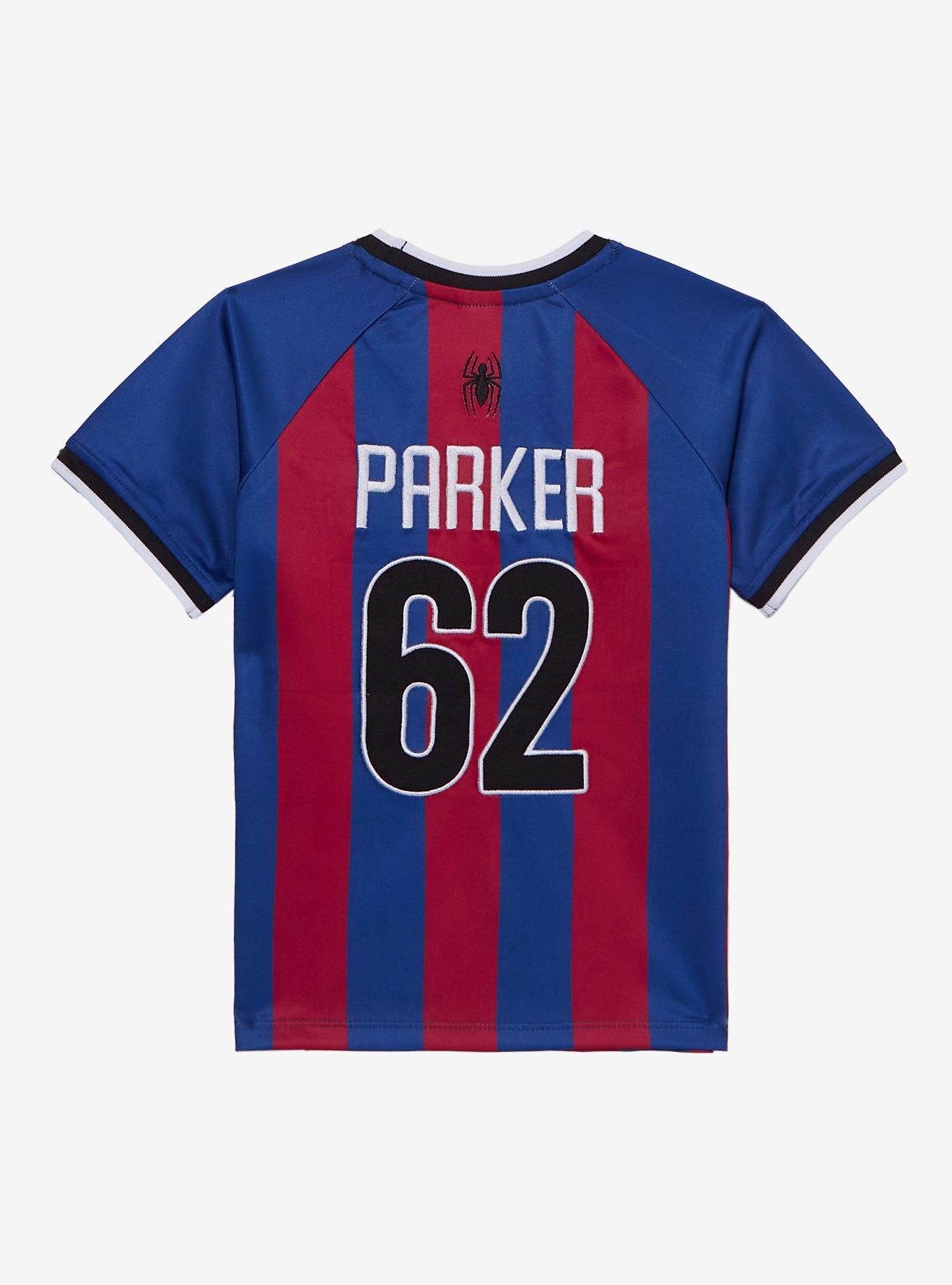 Marvel Spider-Man Striped Toddler Soccer Jersey, , hi-res