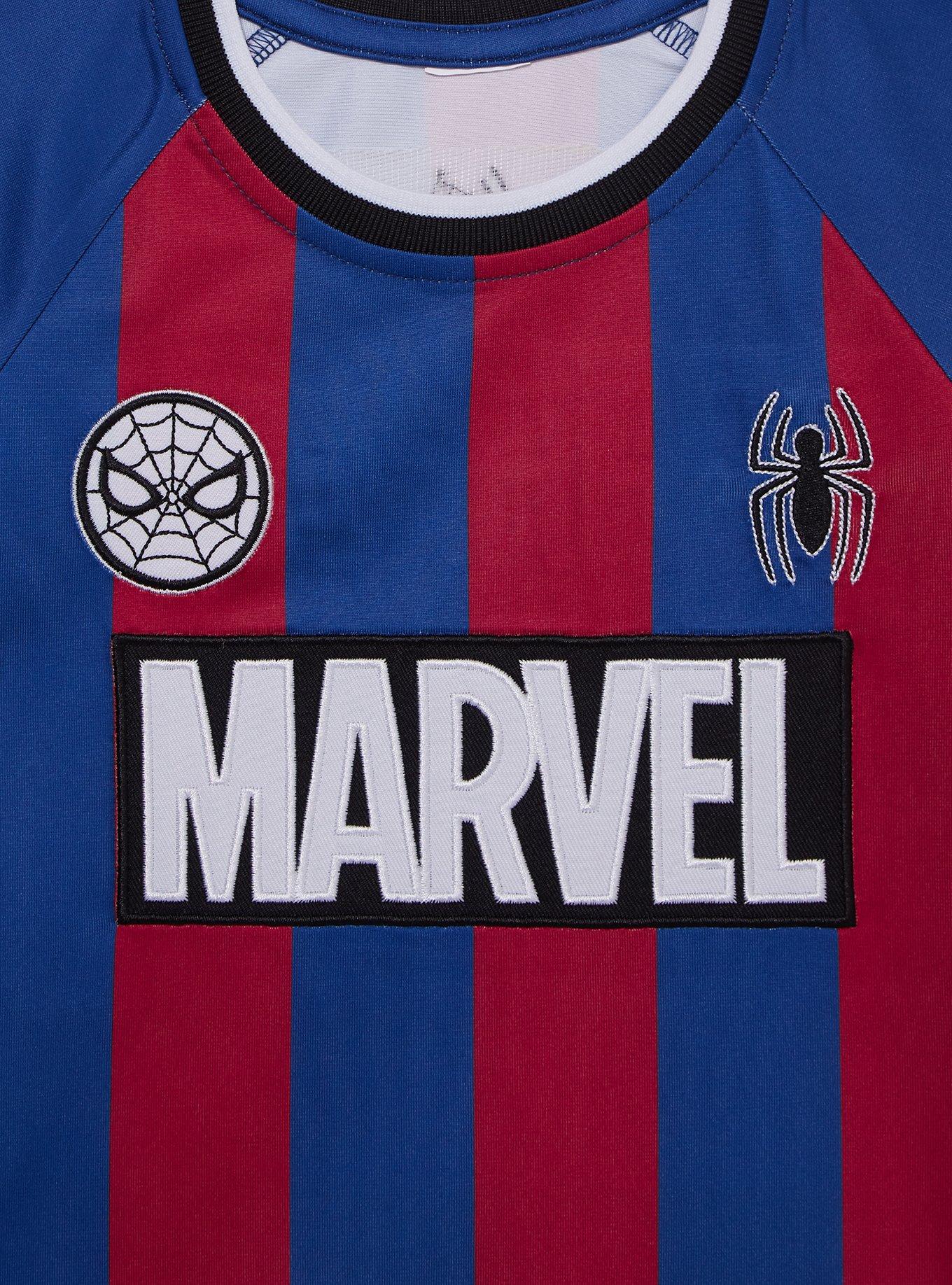 Marvel Spider-Man Striped Toddler Soccer Jersey